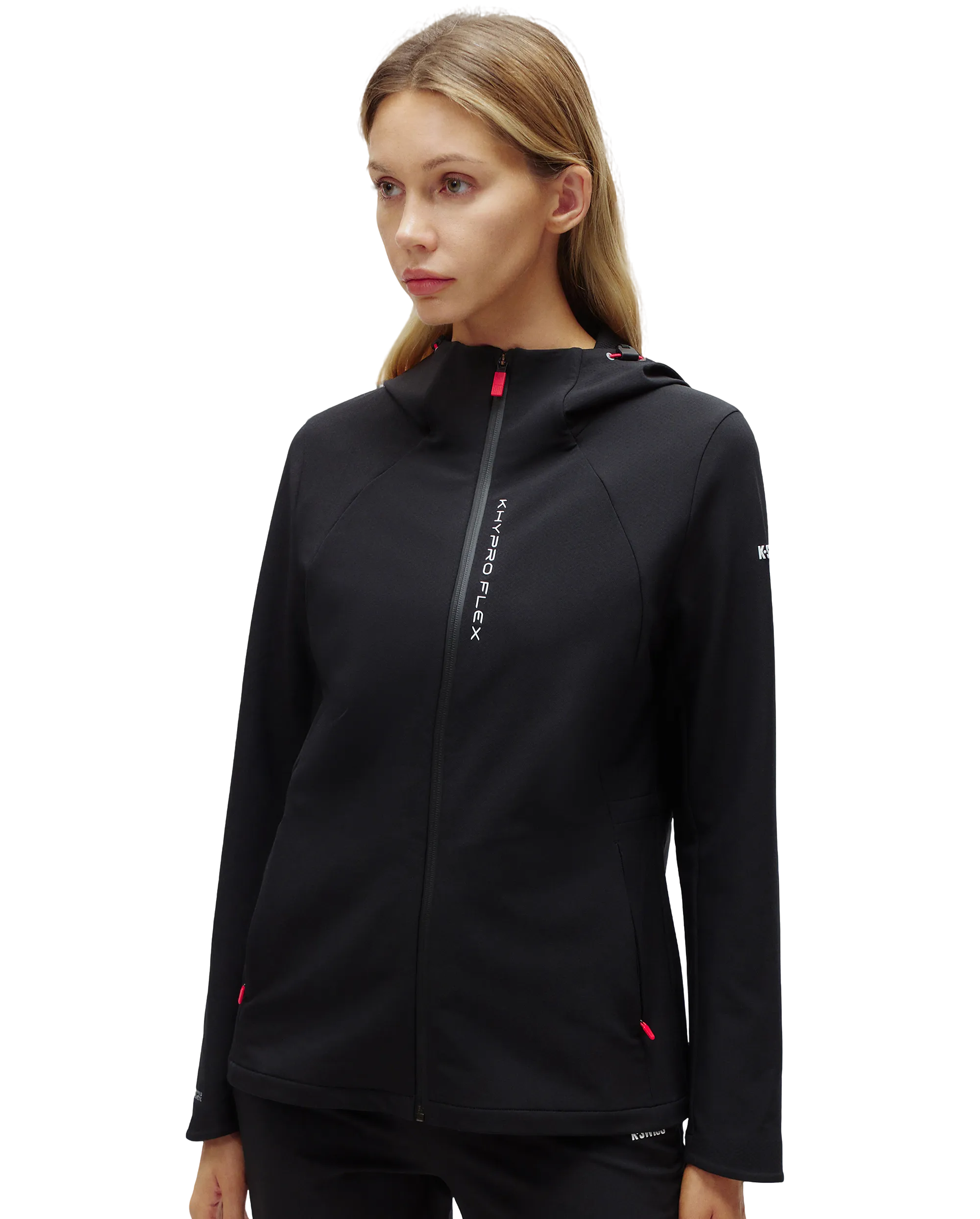 1910726-008 | WOMEN'S KHYPRO FLEX WATER REPELLENT HOODED JACKET | BLACK