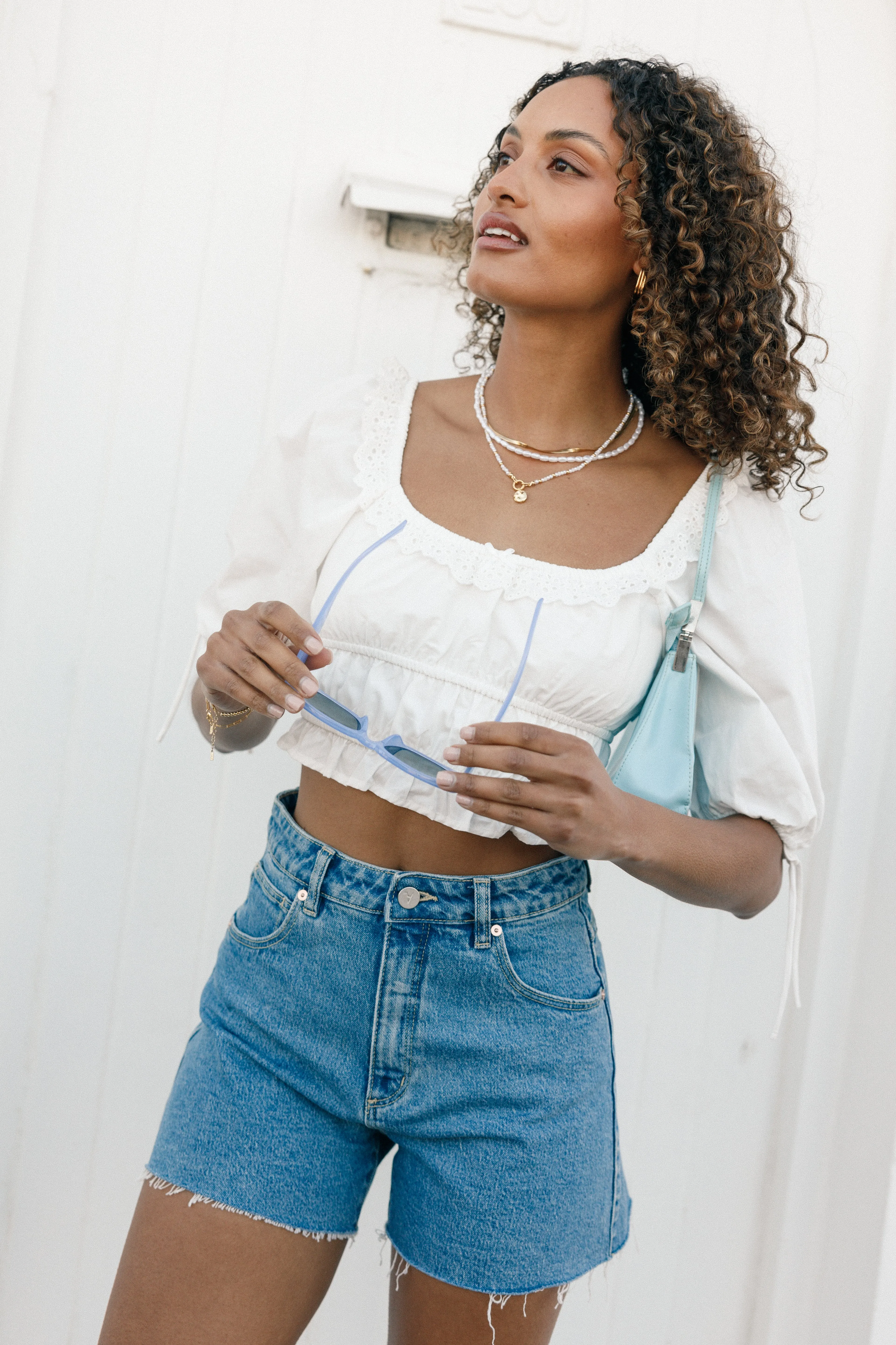 Abigail Top - White