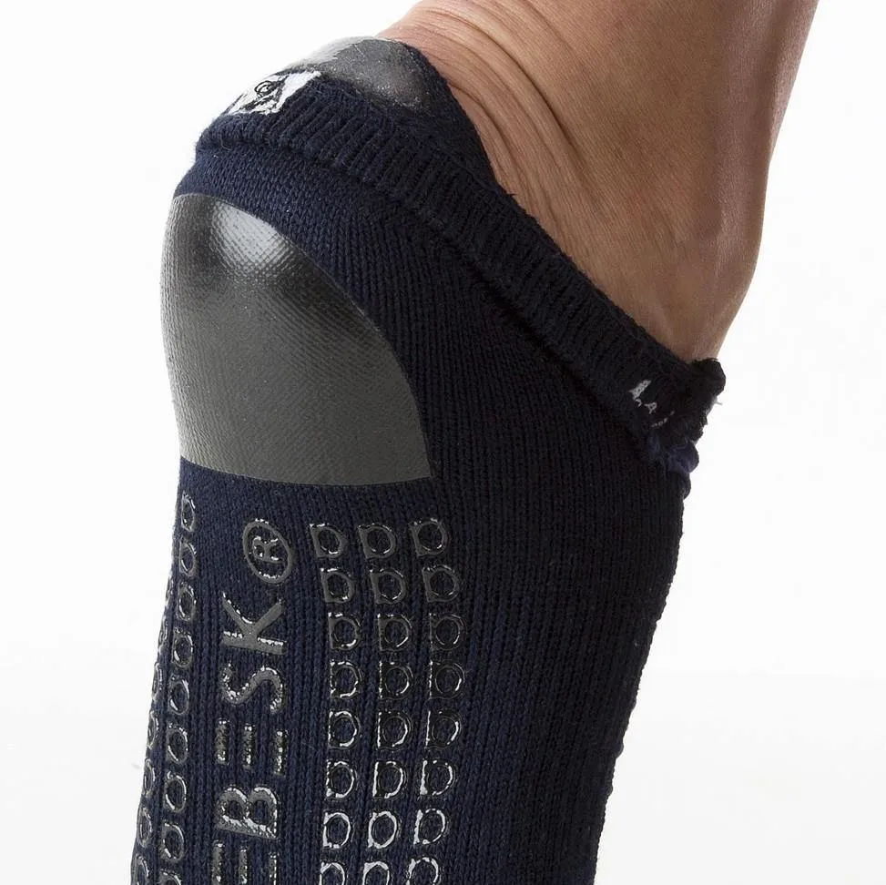 Arebesk Fishnet Grip Socks - Navy (Barre / Pilates)