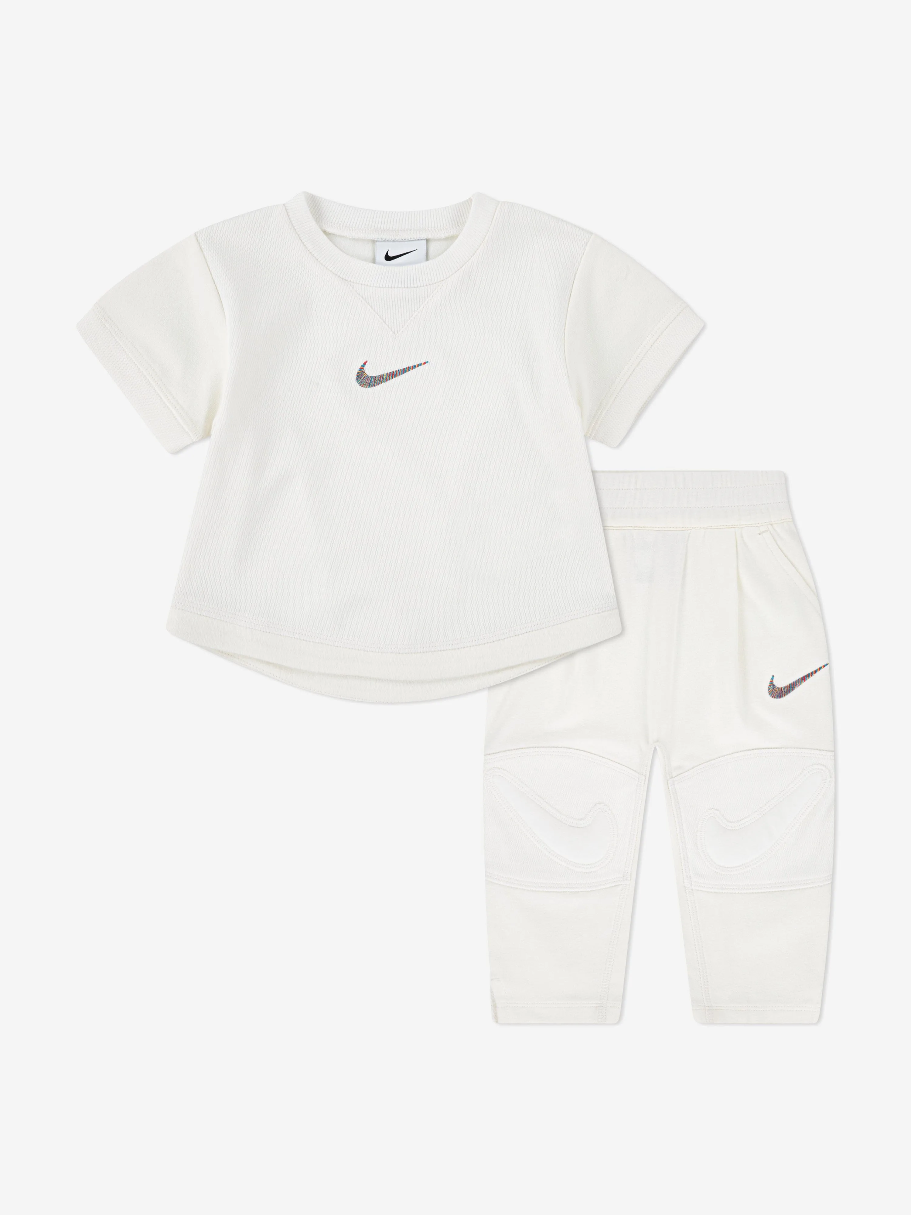 Baby Readyset T-Shirt and Joggers Set in Ivory