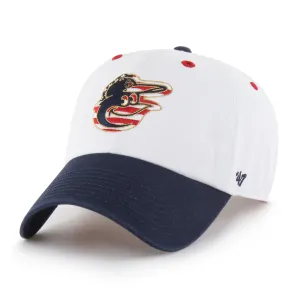 BALTIMORE ORIOLES PATRIOTIC FLAG FILL '47 CLEANUP