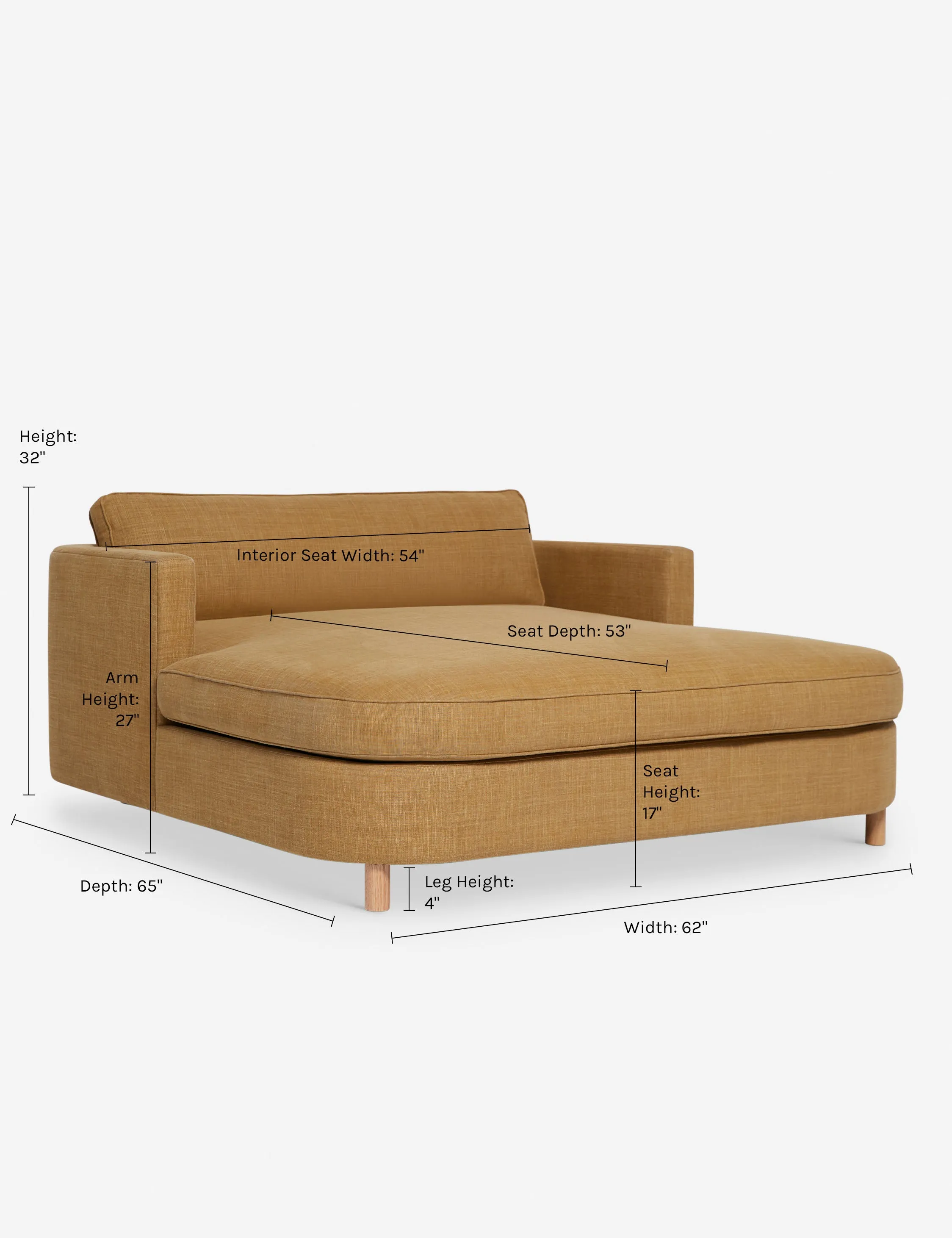 Belmont Media Lounger by Ginny Macdonald