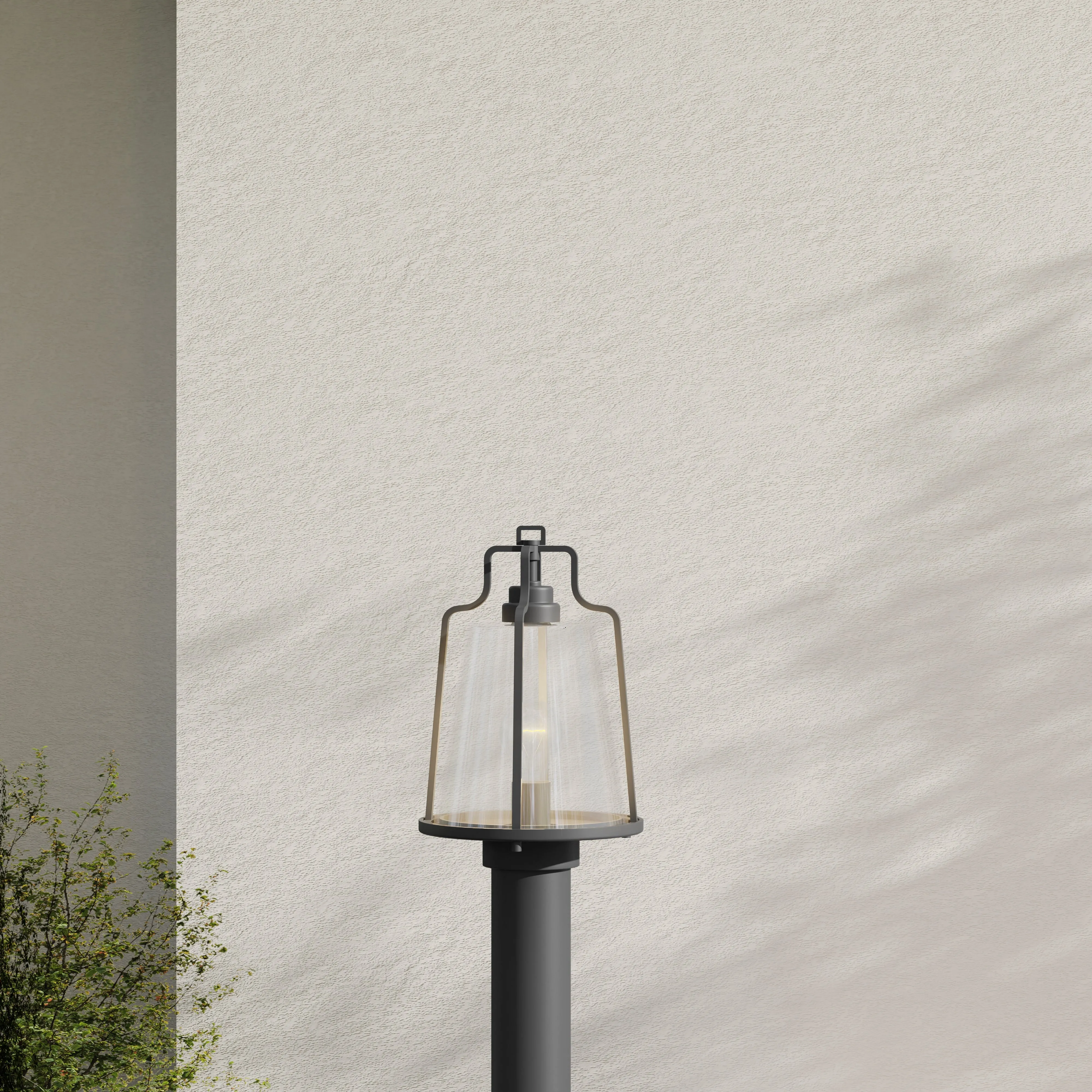 Benton Harbor Collection One-Light Post Lantern with DURASHIELD