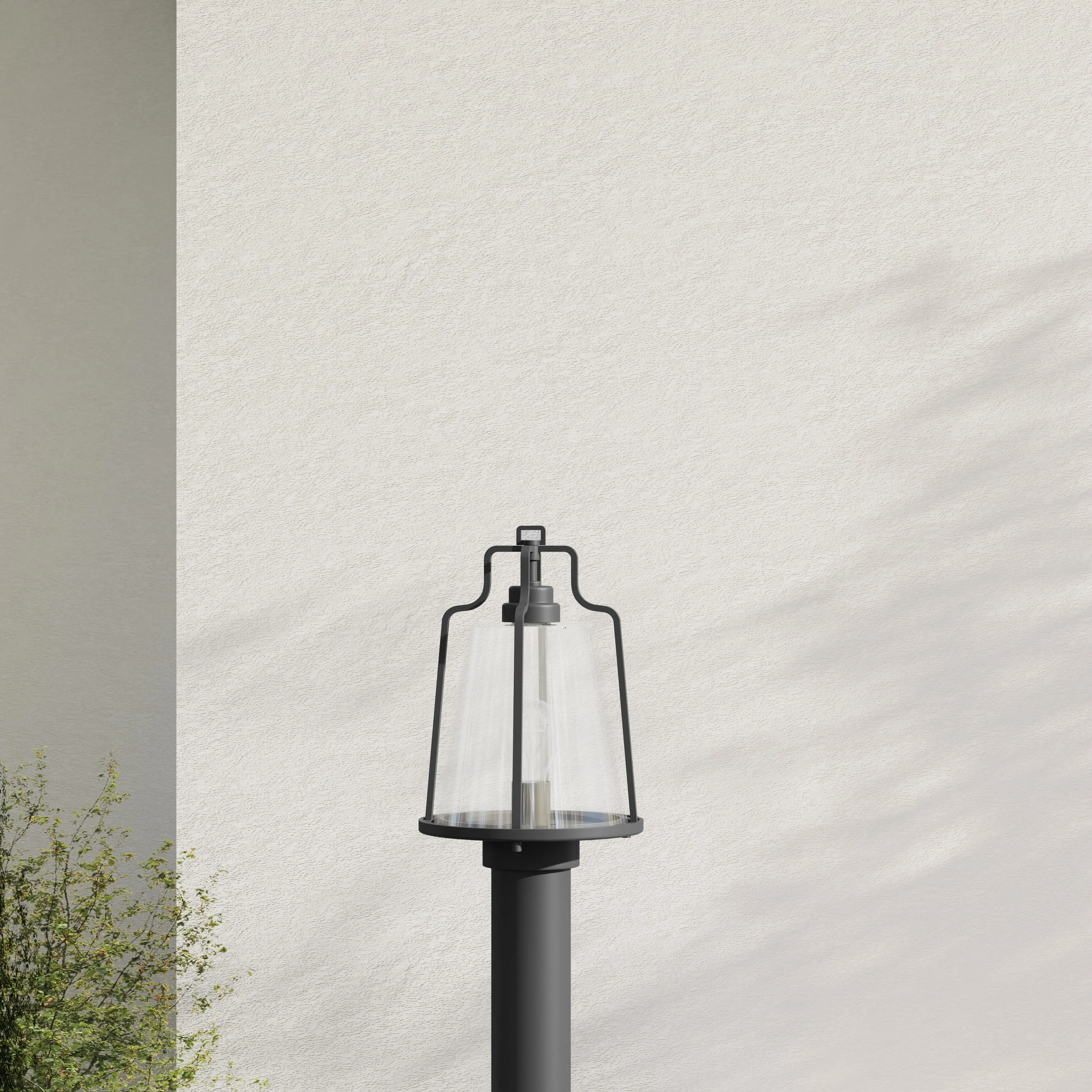 Benton Harbor Collection One-Light Post Lantern with DURASHIELD