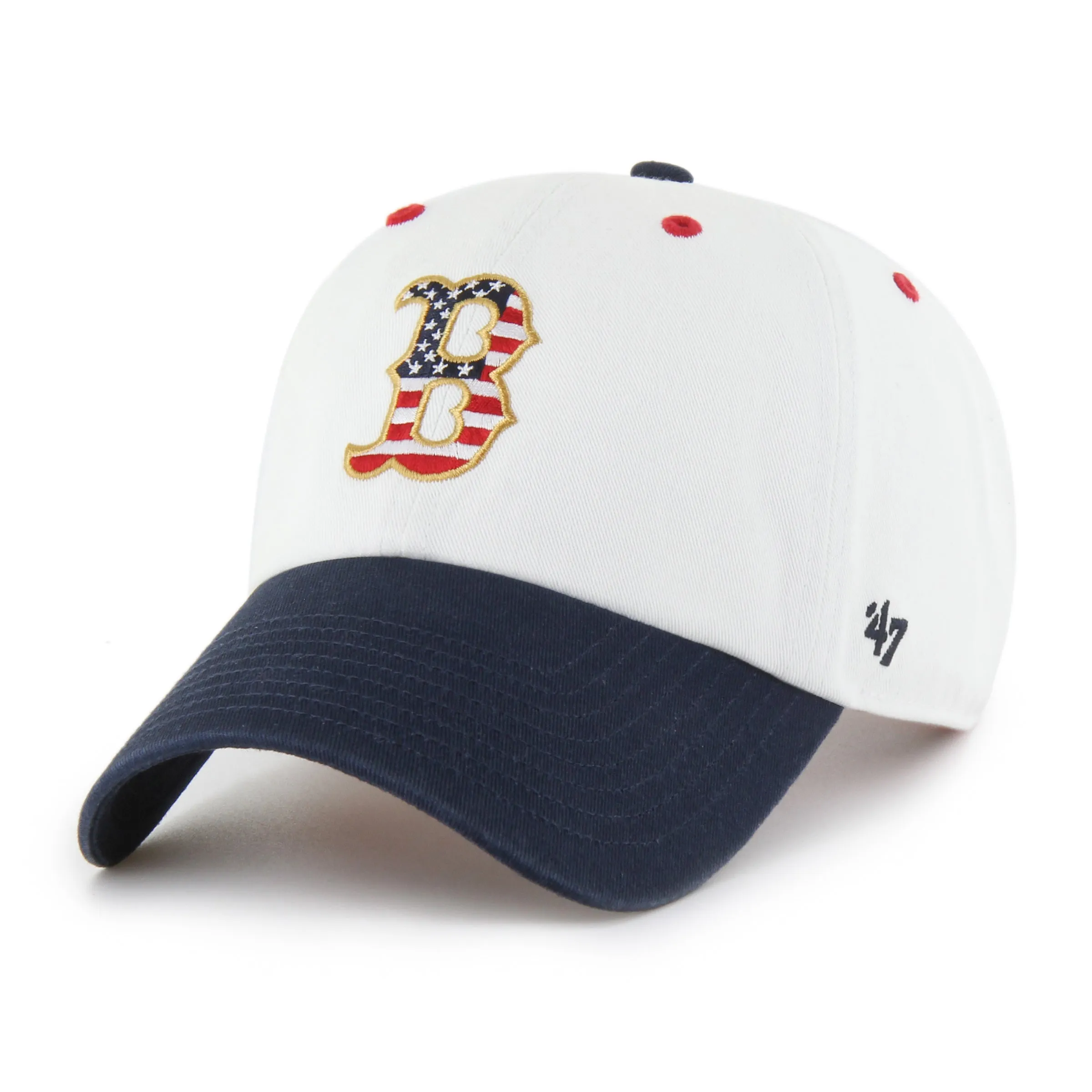 BOSTON RED SOX PATRIOTIC FLAG FILL '47 CLEANUP