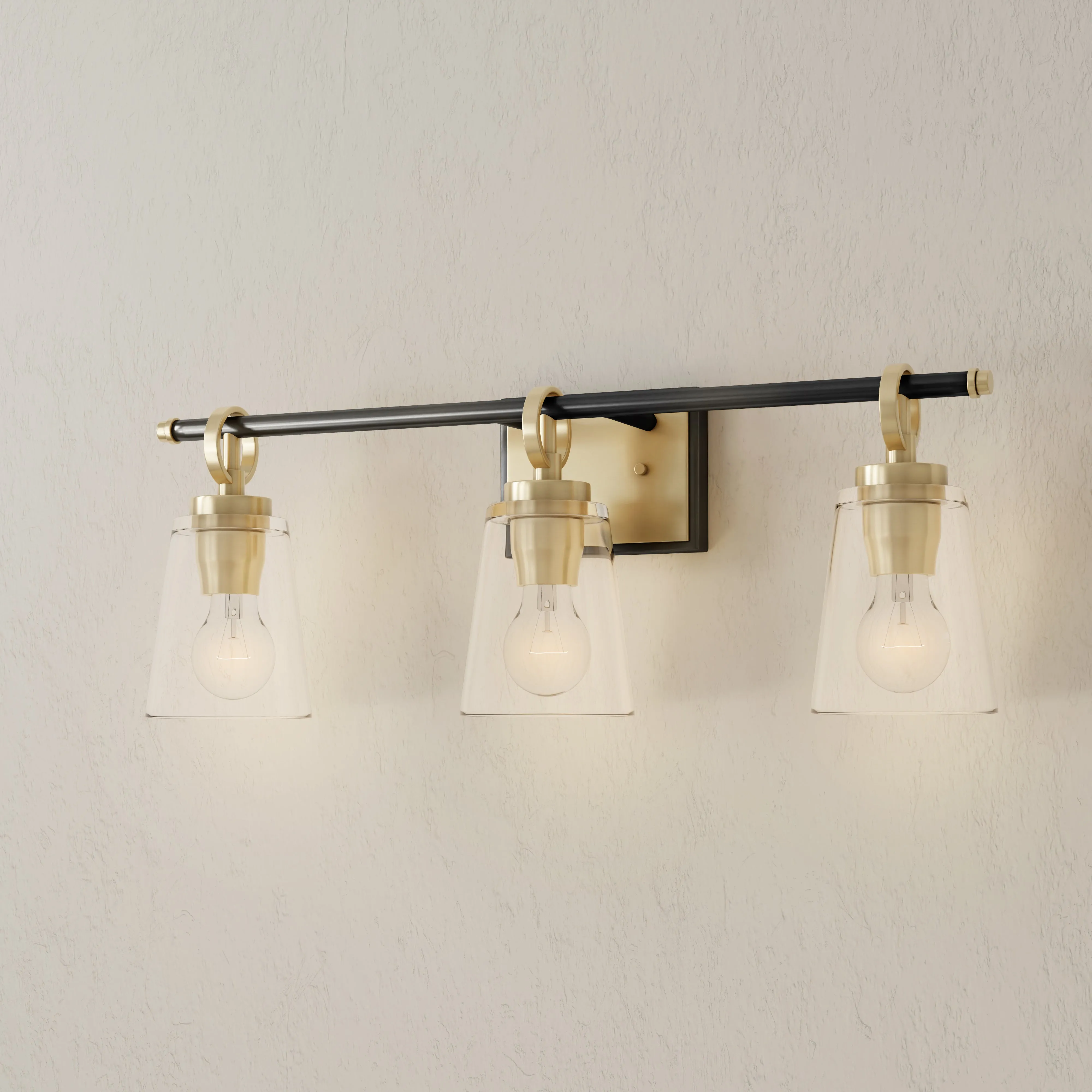 Cassell Collection Three-Light Bath & Vanity Light