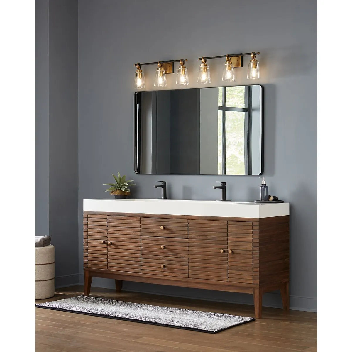 Cassell Collection Three-Light Bath & Vanity Light