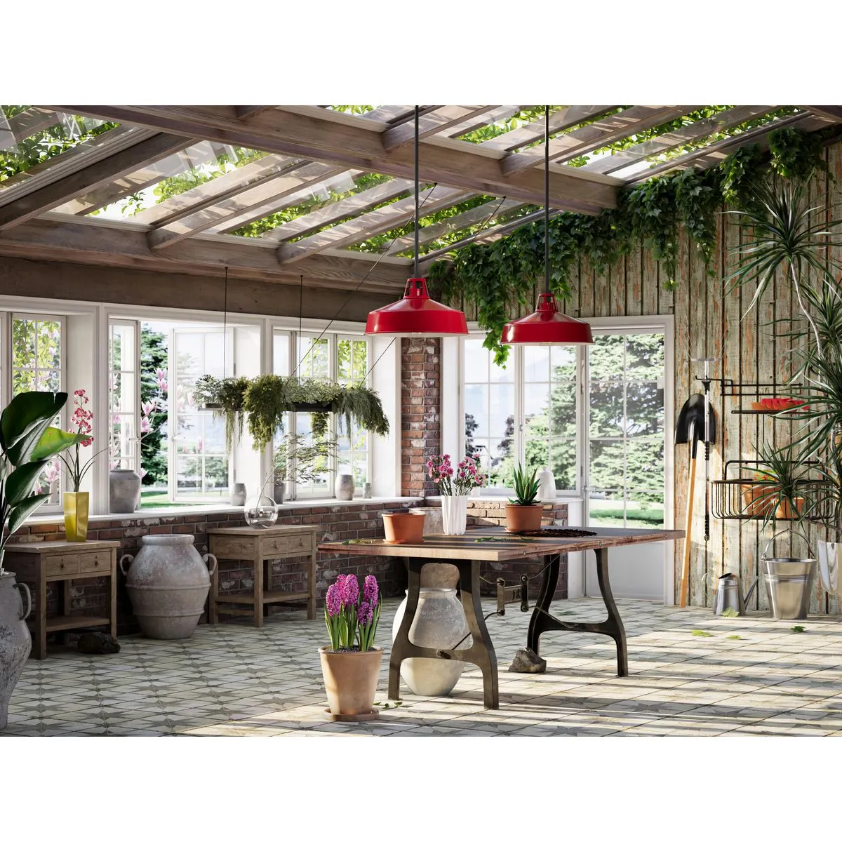 Cedar Springs Collection One-Light Outdoor Hanging Light