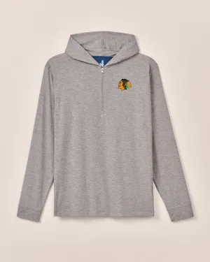 Chicago Blackhawks Welsey Performance 1/4 Zip Hoodie