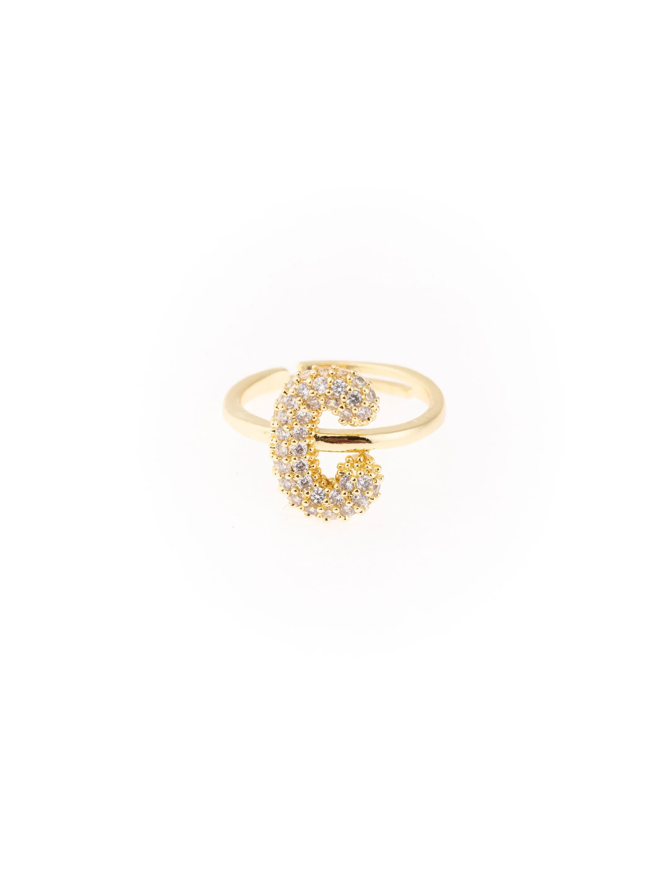 Chloe Luxe Initial Ring