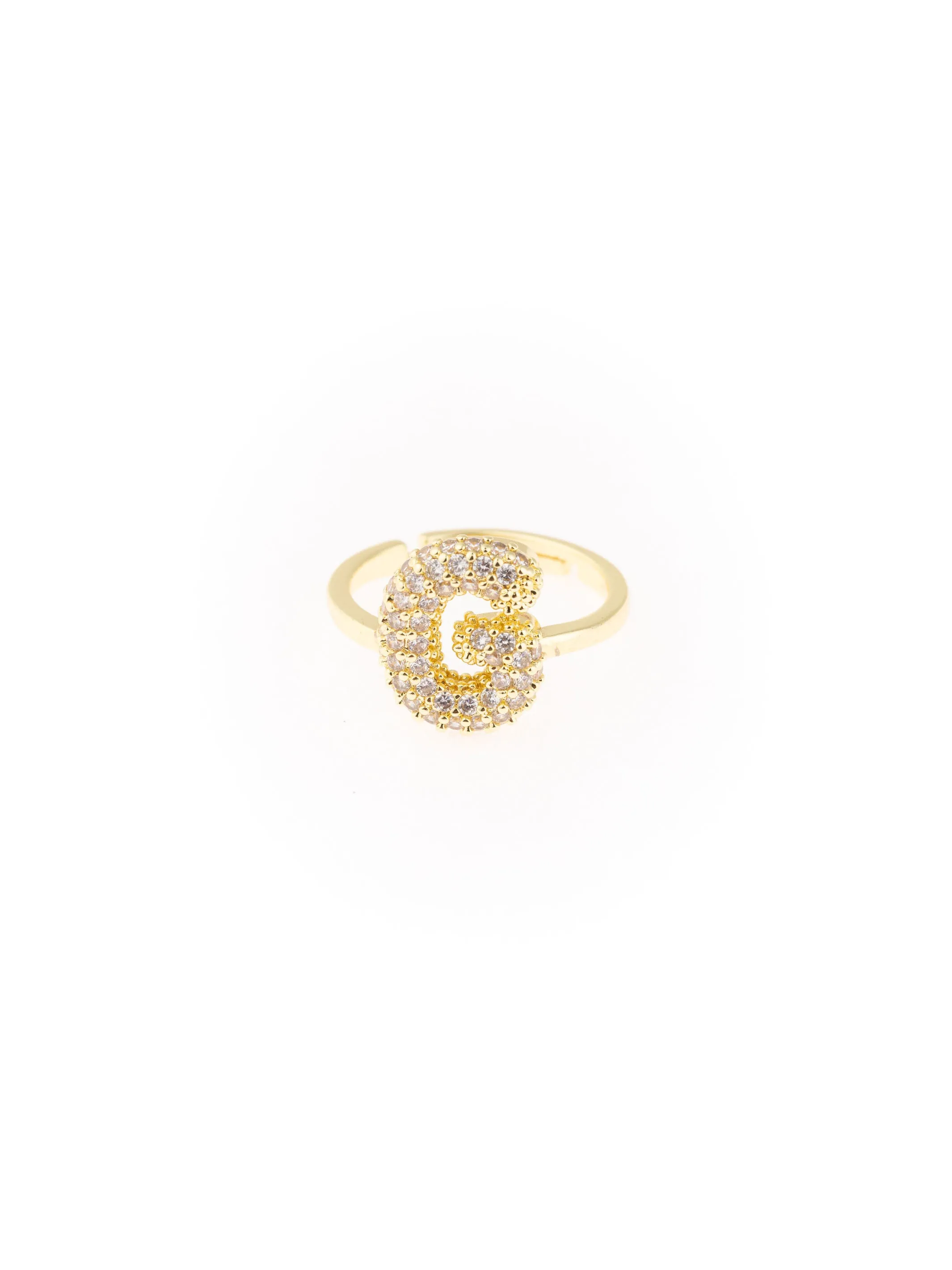Chloe Luxe Initial Ring