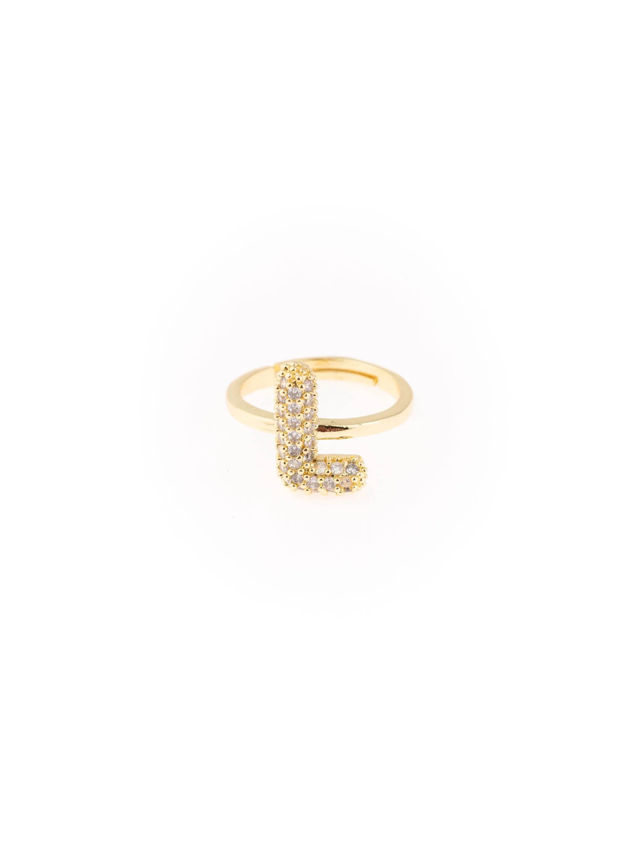 Chloe Luxe Initial Ring