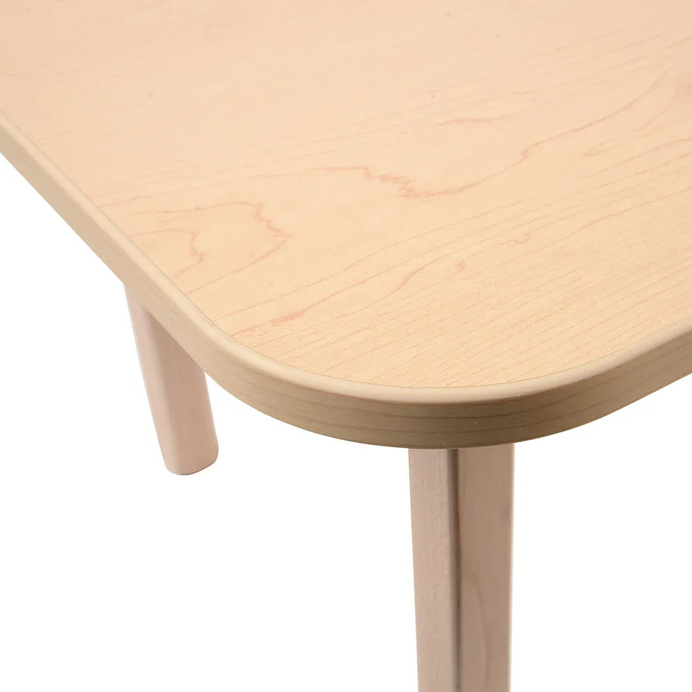 Classic Hardwood Toddler Table | Durable, Scratch-Resistant Activity Table