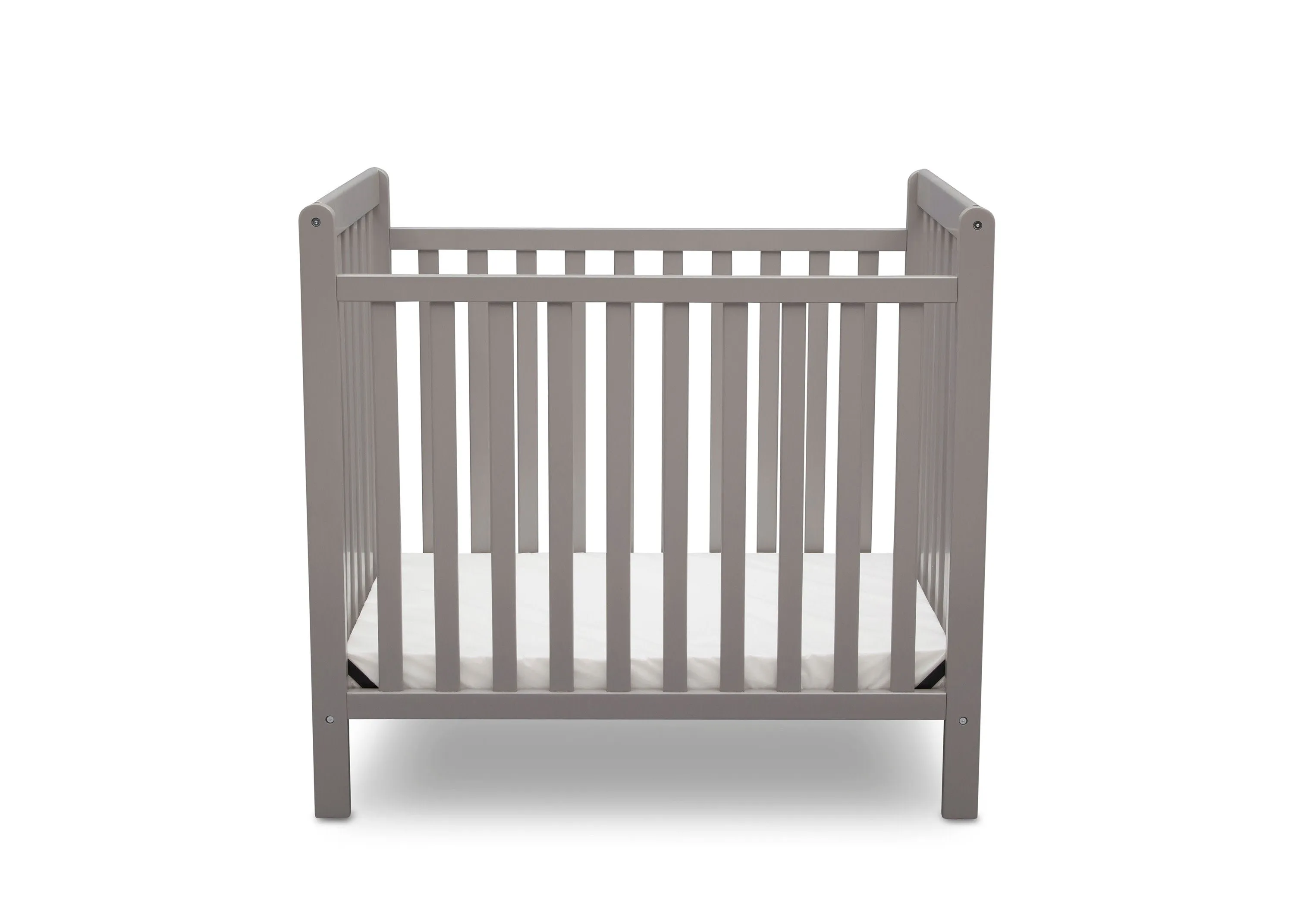 Classic Mini Crib with 2.75-inch Mattress - Convertible to Twin Bed