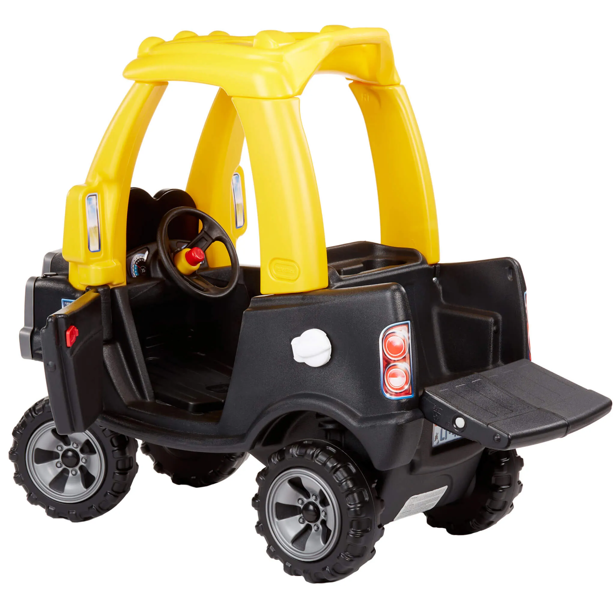 Cozy Truck Ride-On - Pickup Truck with Working Door, Tailgate & Durable Wheels
