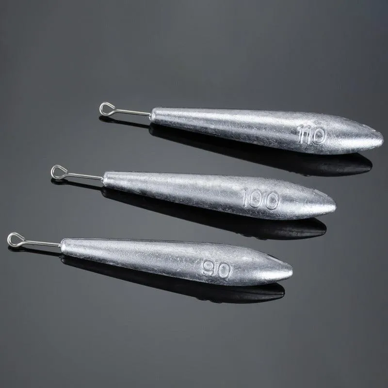 Dr.Fish Streamlined Shape Lead Weights 90g,100g,110g