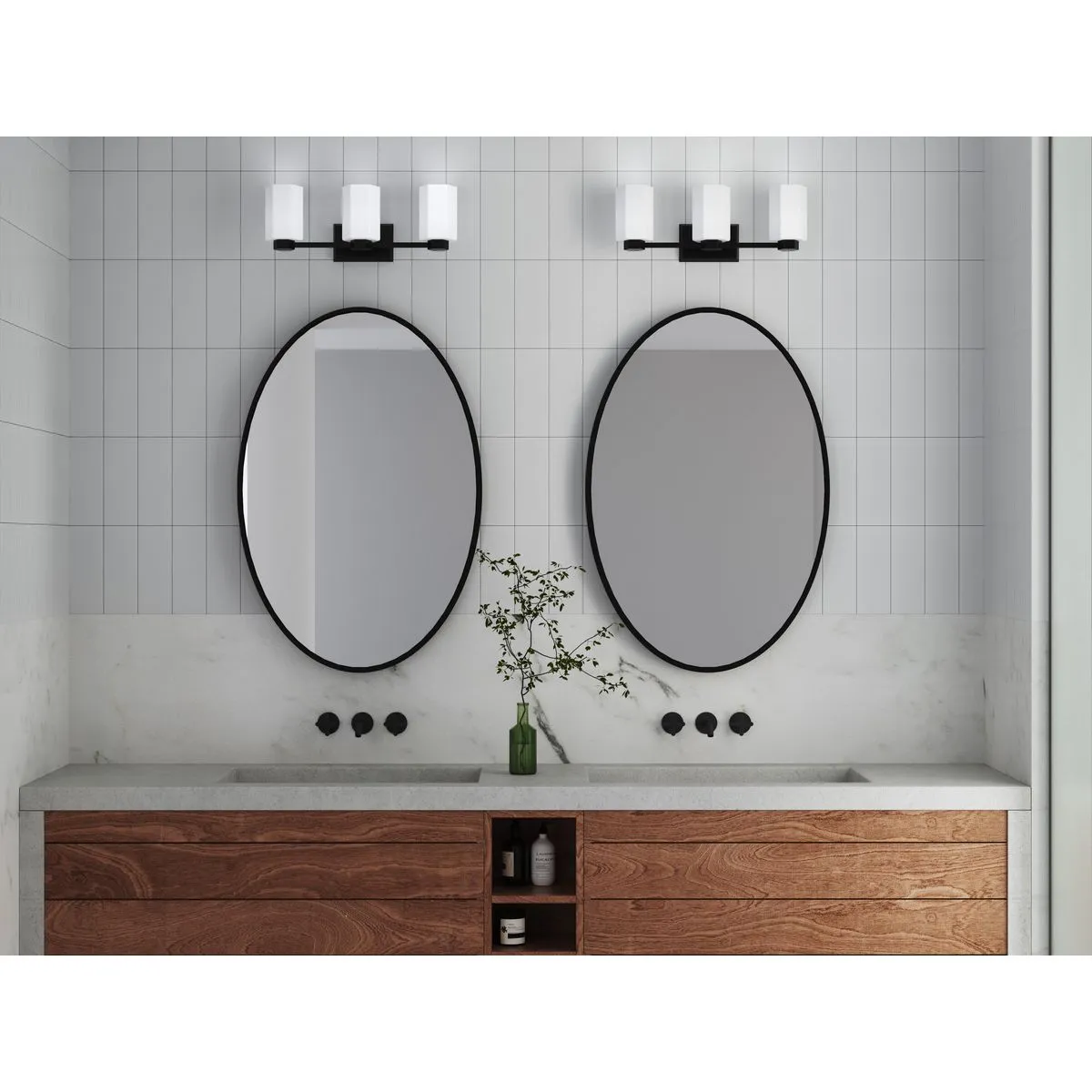 Estrada Collection Three-Light Bath & Vanity Light