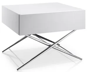 Ferndale End Table WHITE