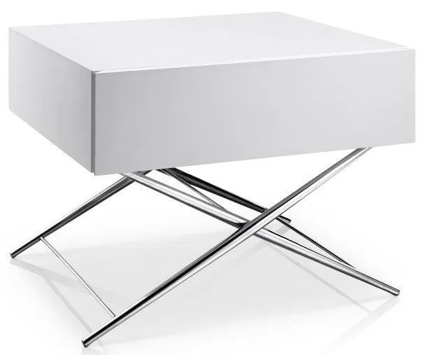 Ferndale End Table WHITE