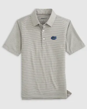 Florida Lyndonn Jr. Striped Jersey Performance Polo