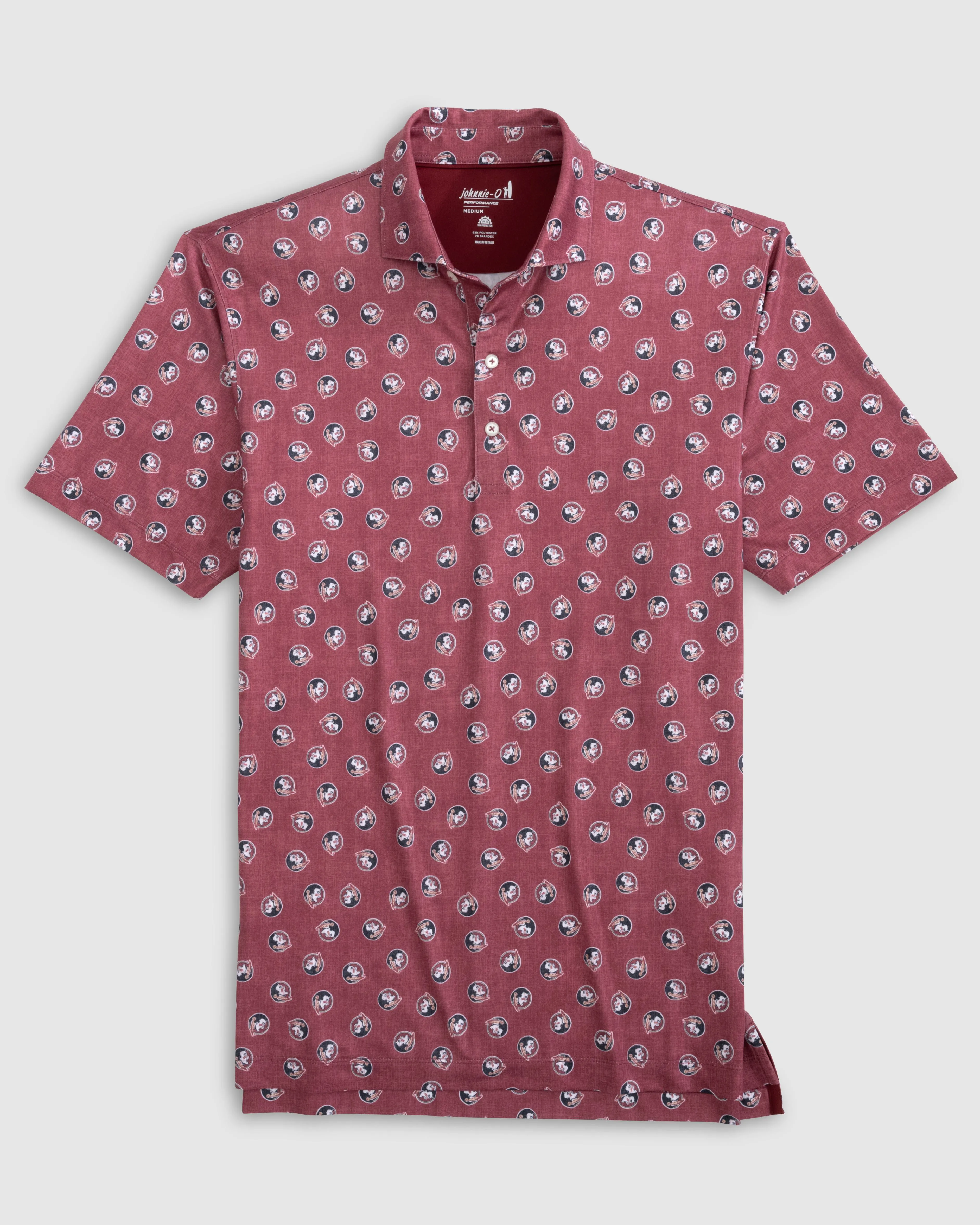 Florida State Stadium Exeter Printed Jersey Performance Polo