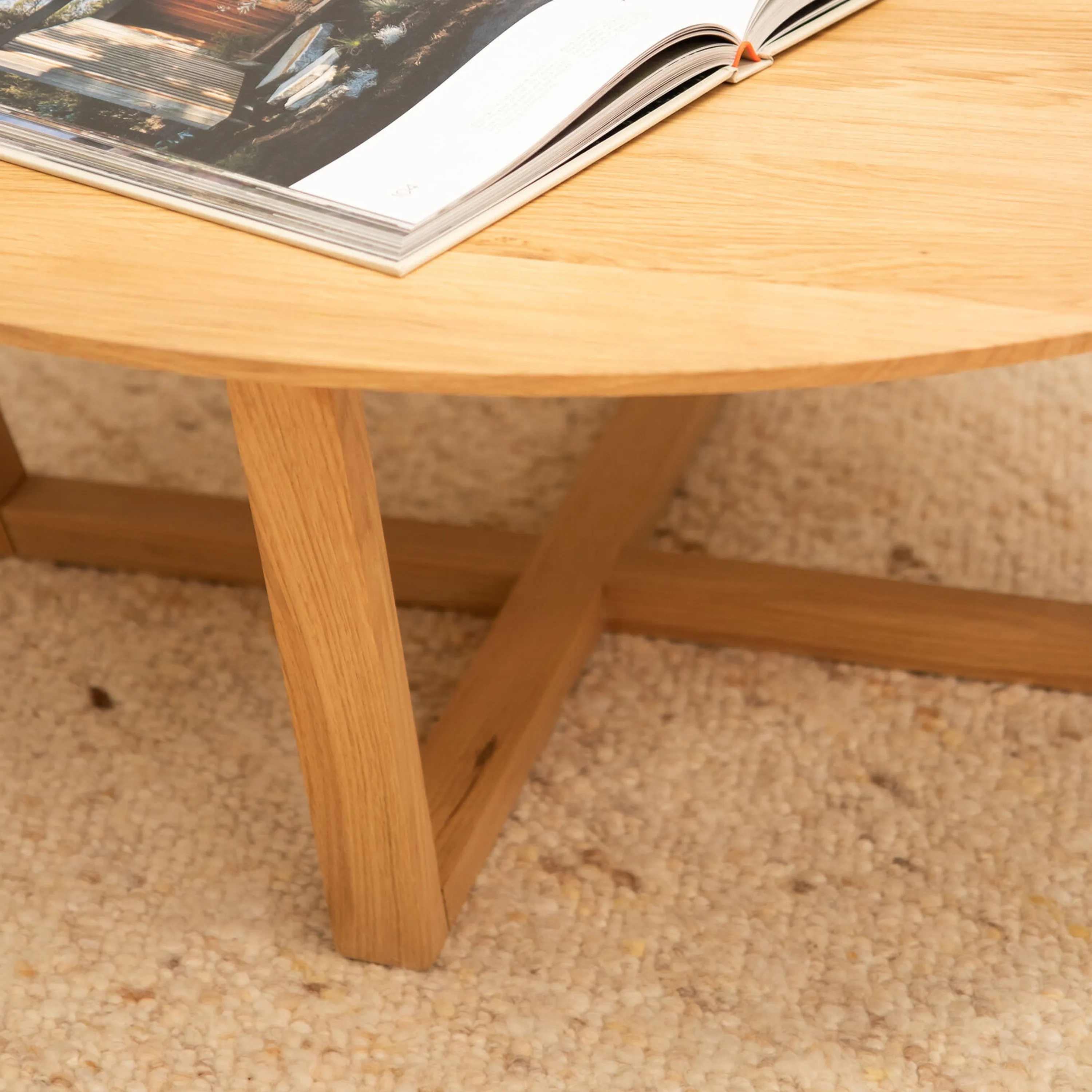 Form Coffee Table - Oak