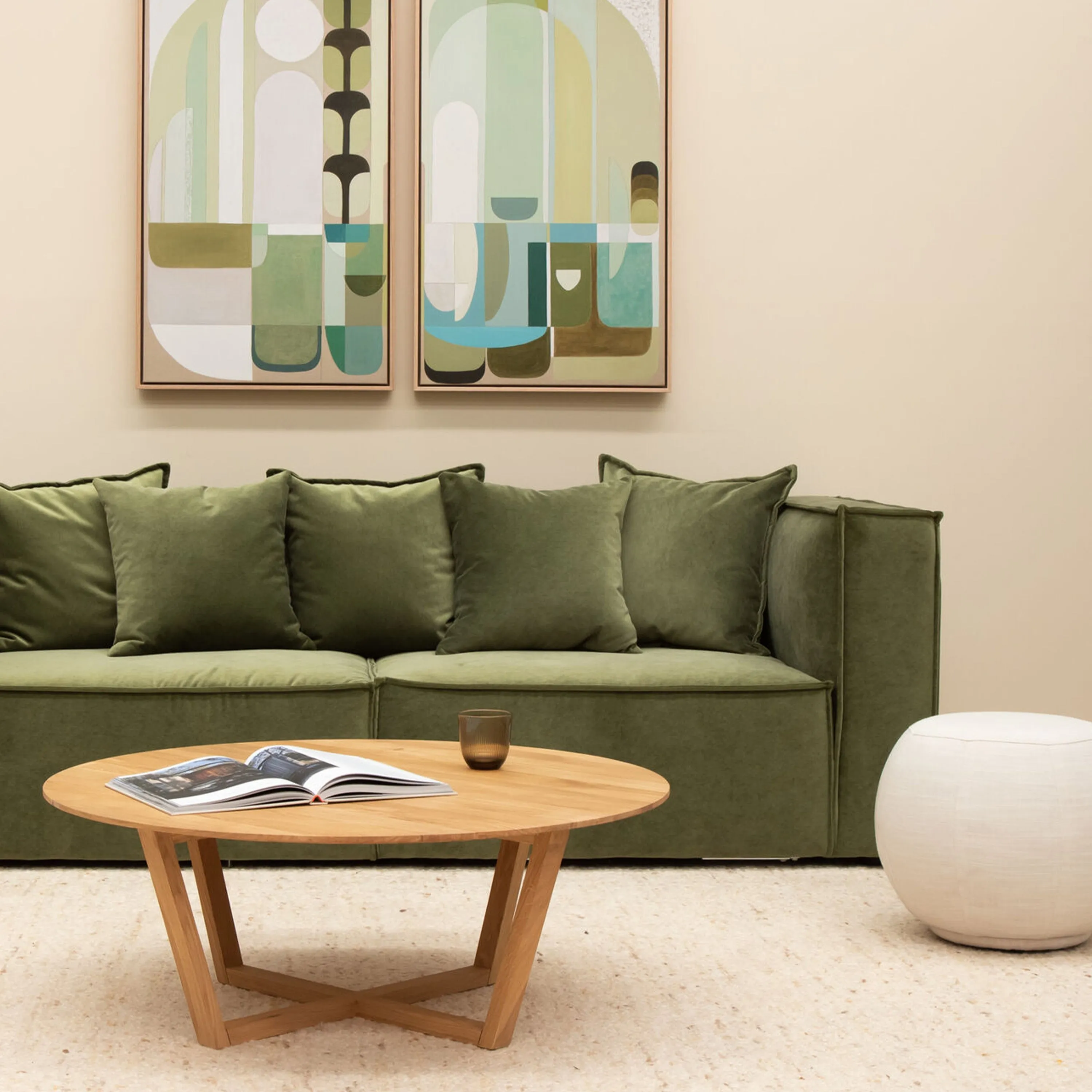 Form Coffee Table - Oak