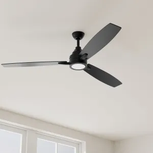 Gaze Collection 60" LED Three-Blade Ceiling Fan