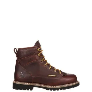 Georgia Boot Men's Lace-to-Toe 6" Waterproof EH Soft Toe Work Boot