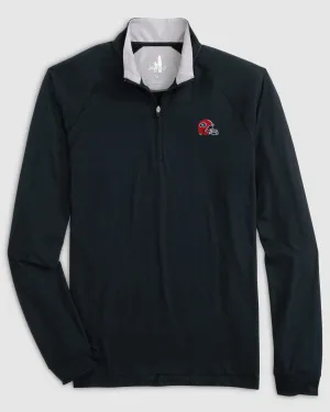 Georgia Freeborne Performance 1/4 Zip - Helmet Logo