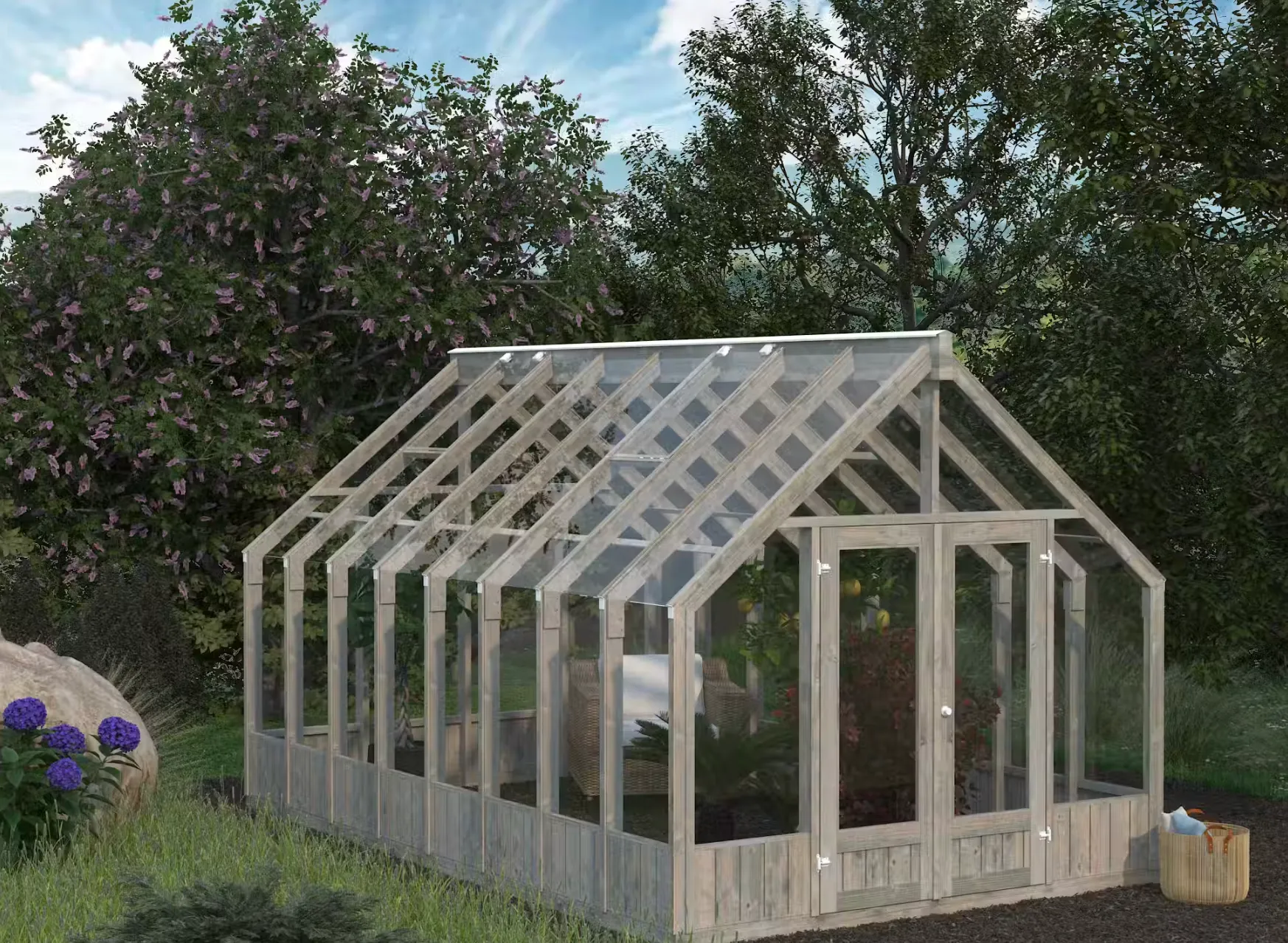 Glasshouse Emilia 3.0m x 4.8m