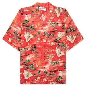 Hawaiian S/S Shirt Type-1 - Red