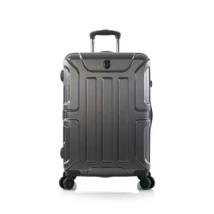 Heys Commander Polycarbonate Durable Expandale Spinner Medium Luggage with TSA locks