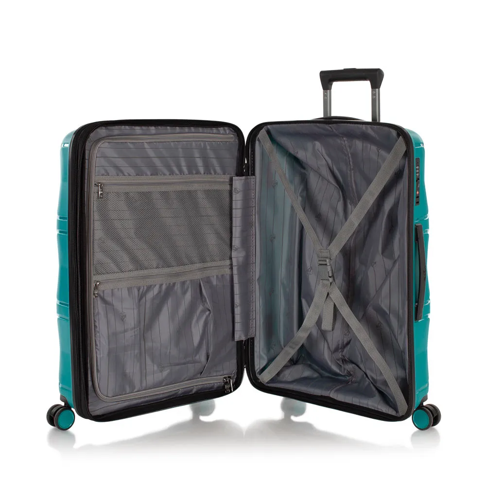 Heys Milos Durable and lightweight Expandable Medium Luggage with TSA Lock