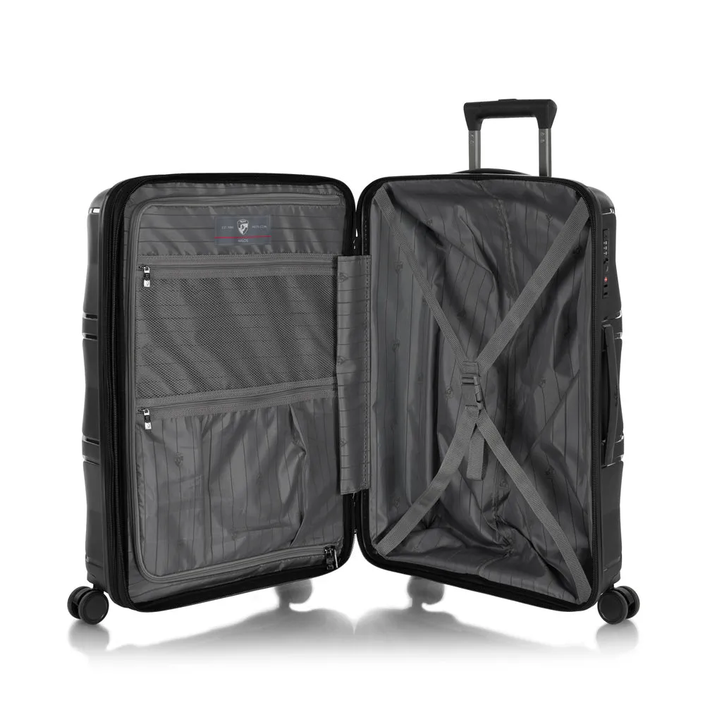 Heys Milos Durable and lightweight Expandable Medium Luggage with TSA Lock