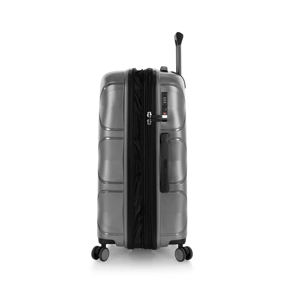 Heys Milos Durable and lightweight Expandable Medium Luggage with TSA Lock