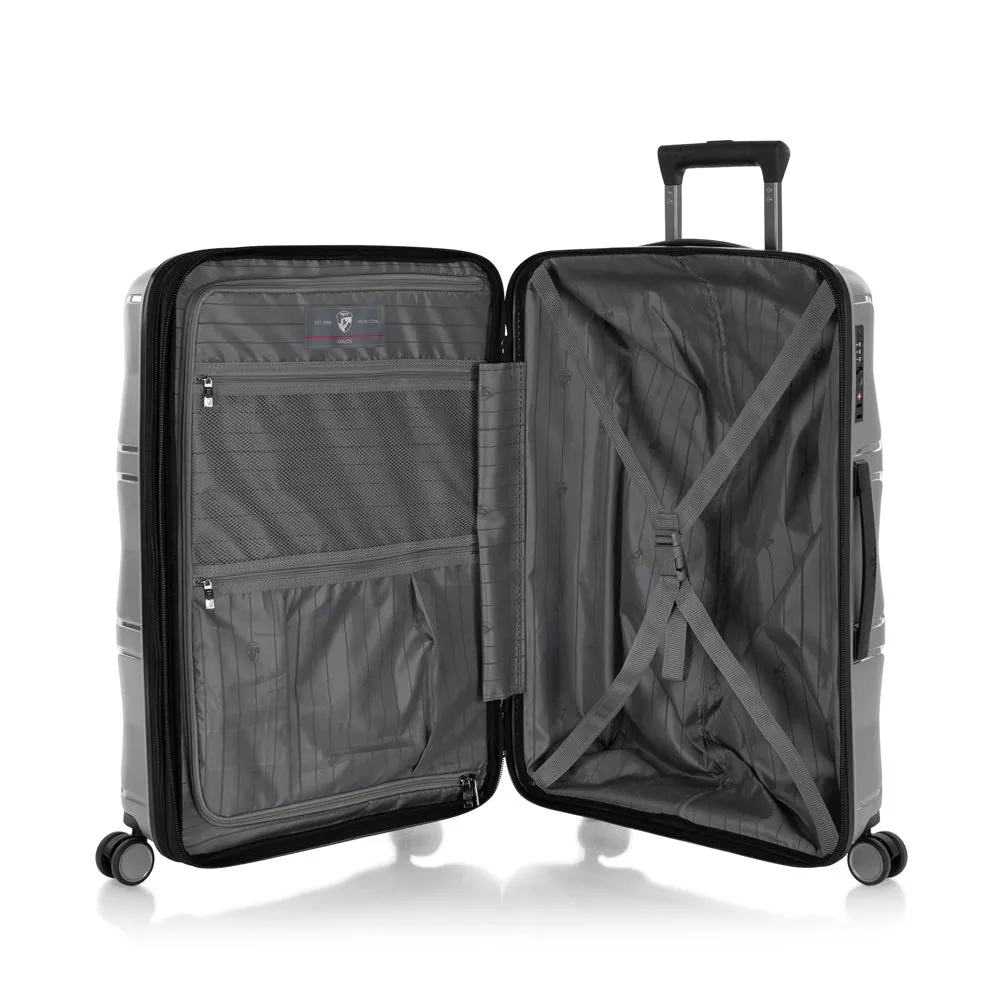 Heys Milos Durable and lightweight Expandable Medium Luggage with TSA Lock