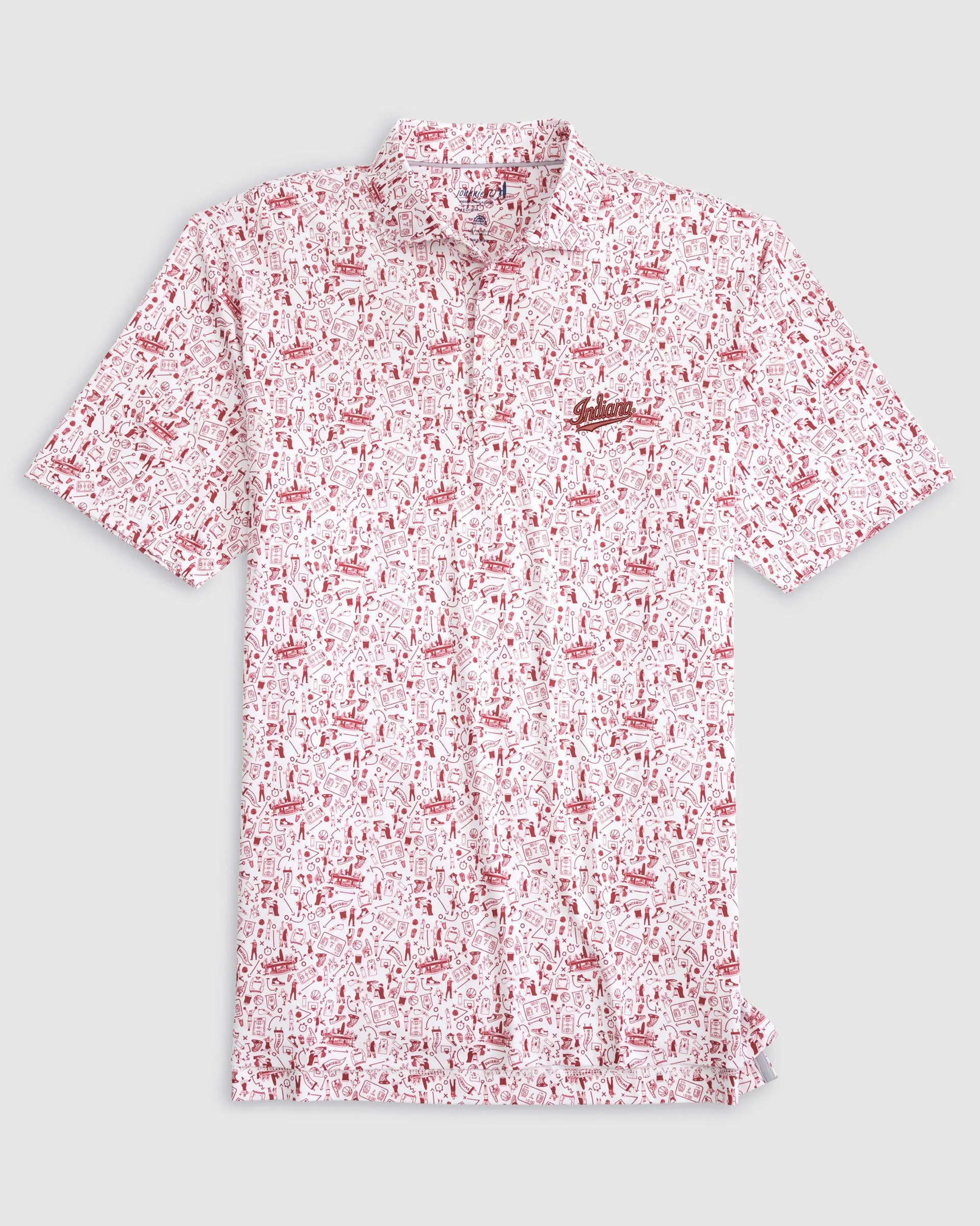 Indiana Hoop There It Is Performance Jersey Polo