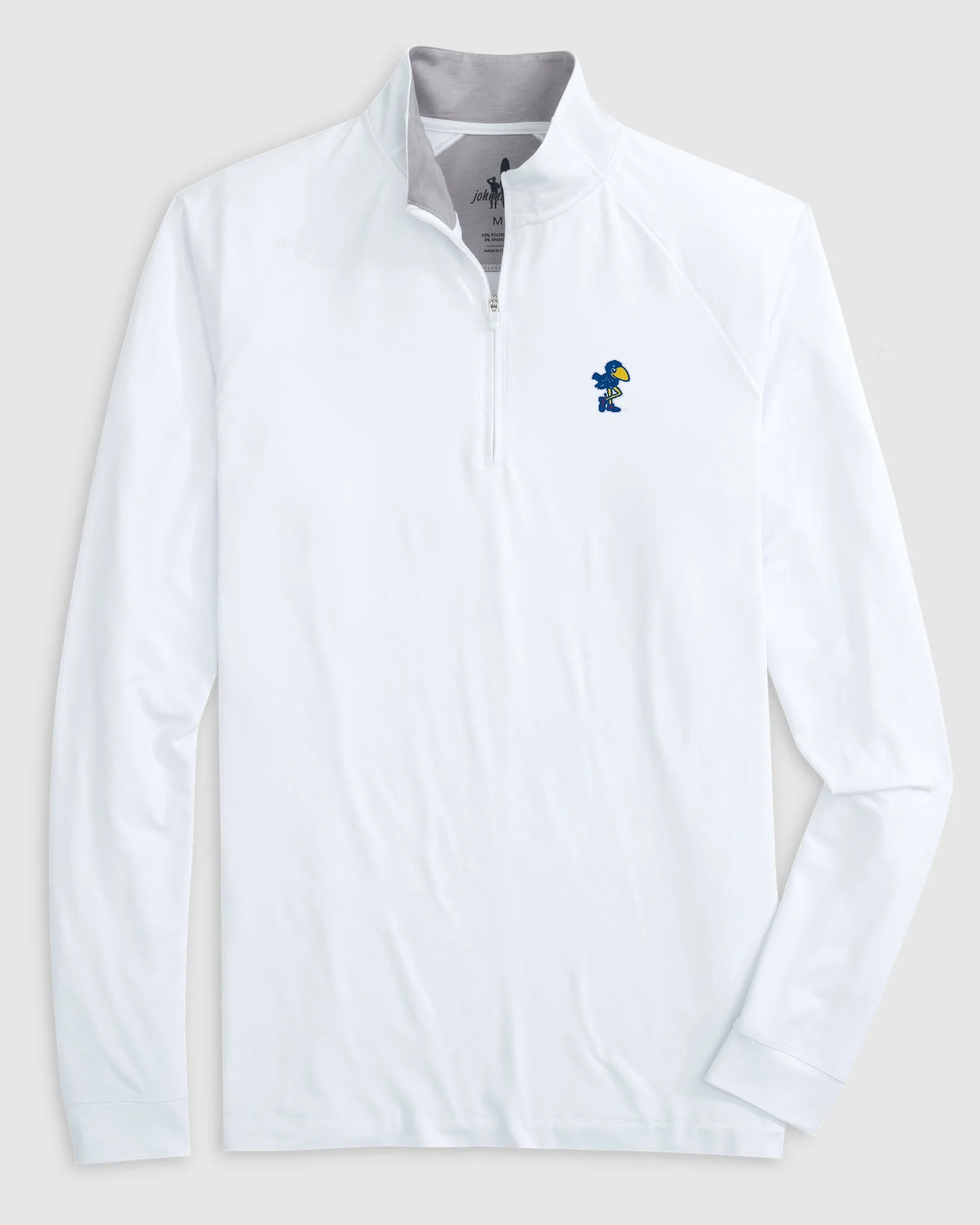 Kansas Freeborne Performance 1/4 Zip - Vault Logo