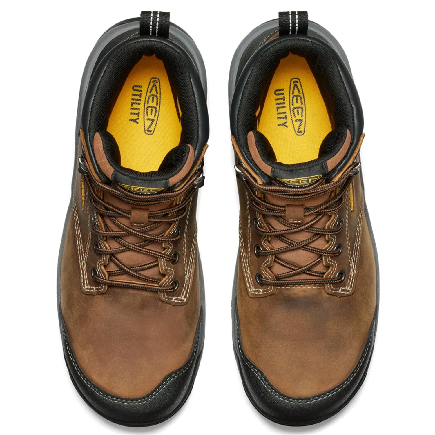 KEEN Utility Men's Evanston 6" Waterproof EH Comp Toe Work Boot