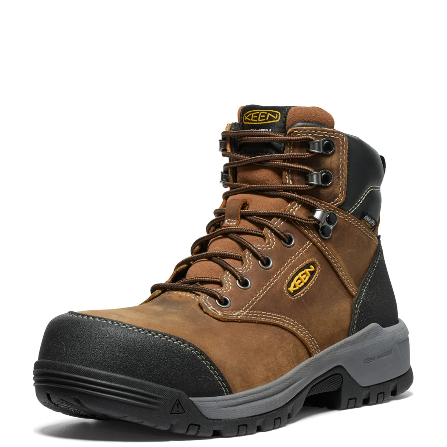 KEEN Utility Men's Evanston 6" Waterproof EH Comp Toe Work Boot