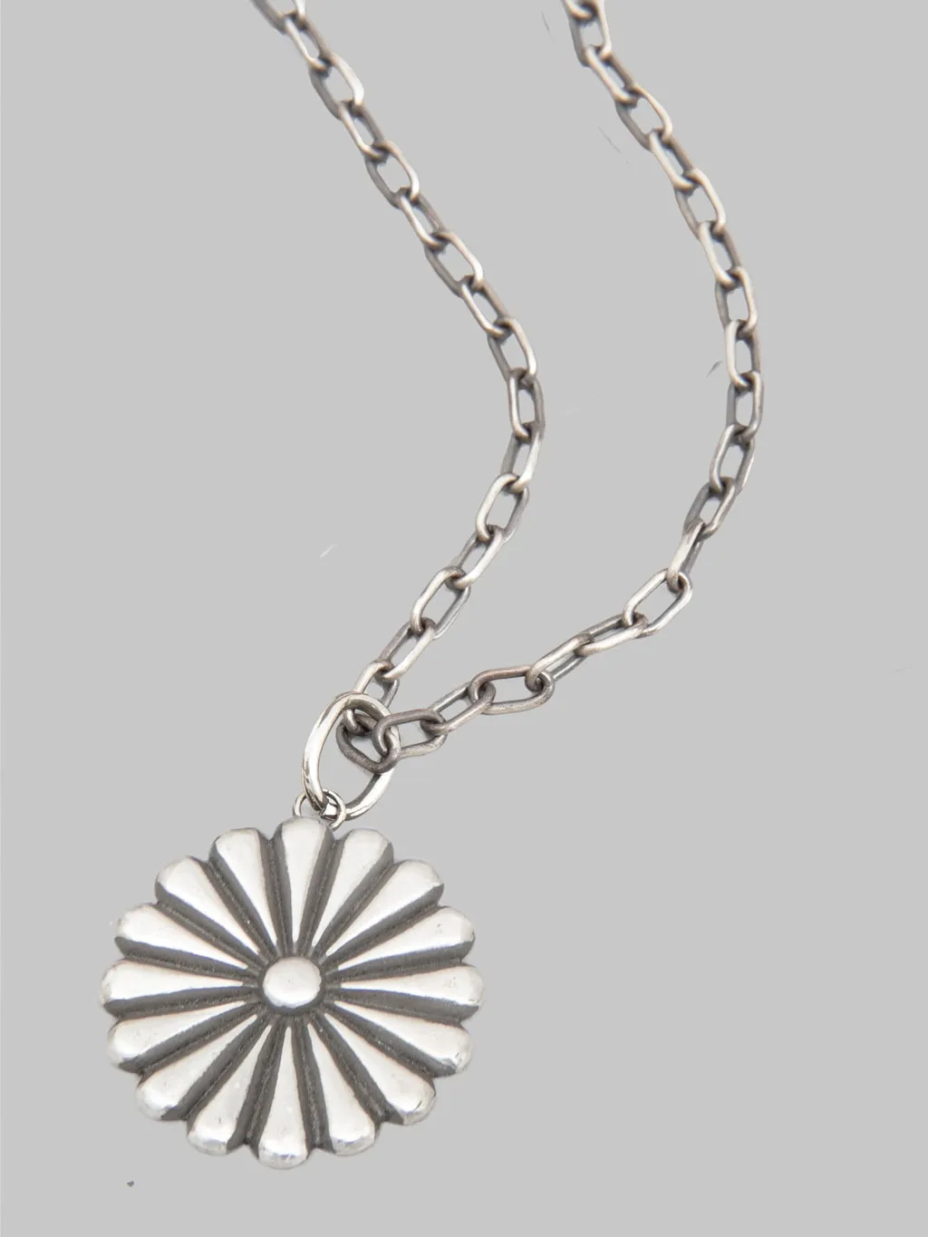 Kobashi Studio Kikumon Charm Large Silver 925