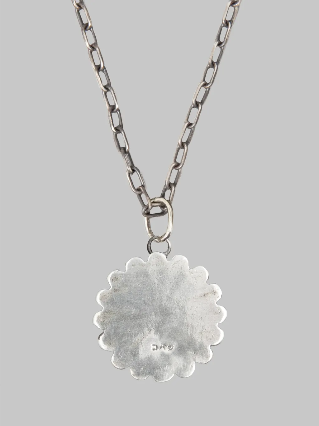 Kobashi Studio Kikumon Charm Large Silver 925