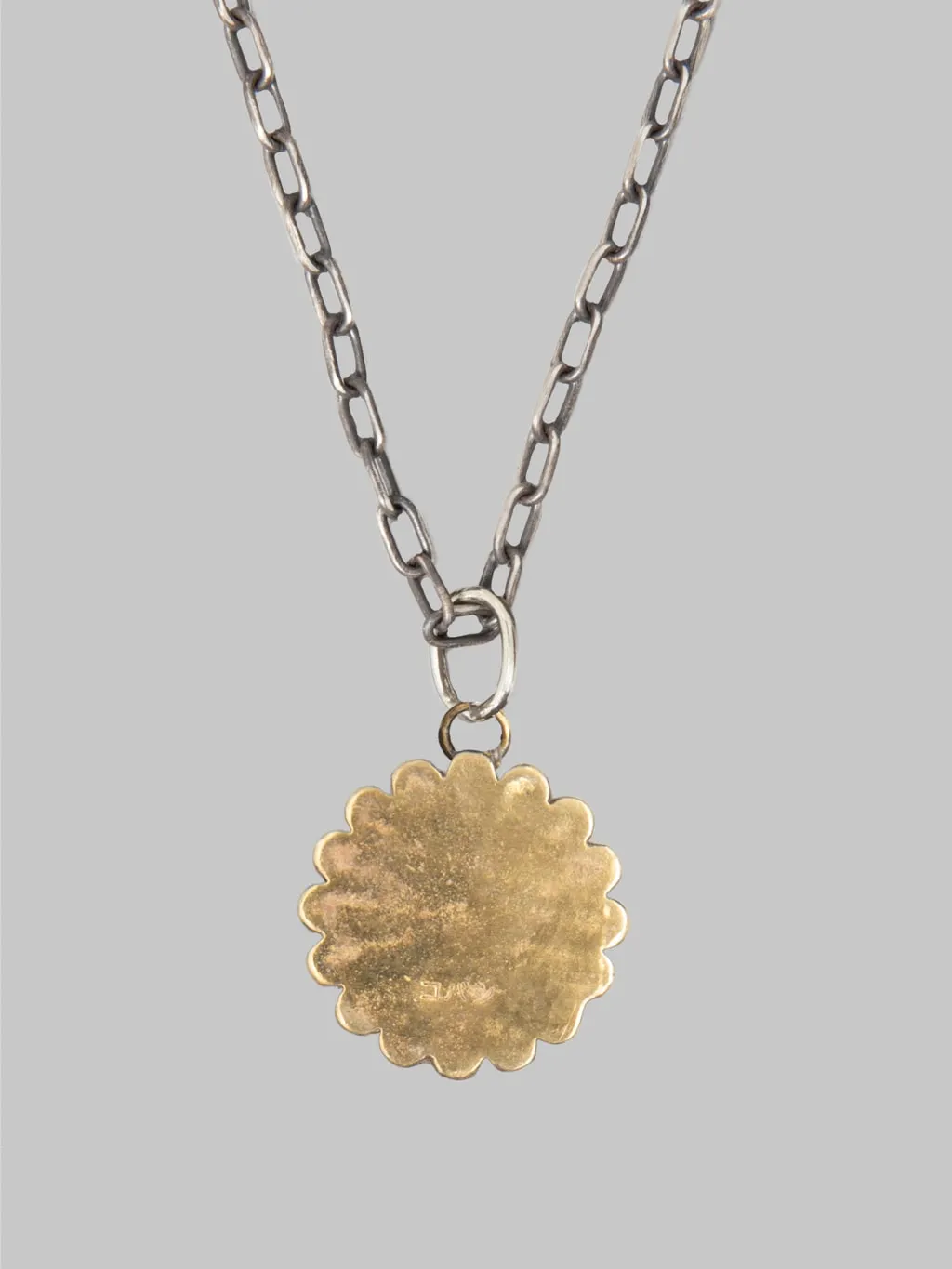 Kobashi Studio Kikumon Charm Medium Brass