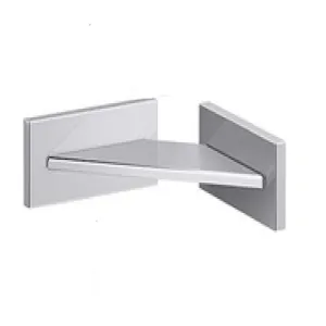 Kohler K-23287-CP Square Foot Ledge, Polished Chrome