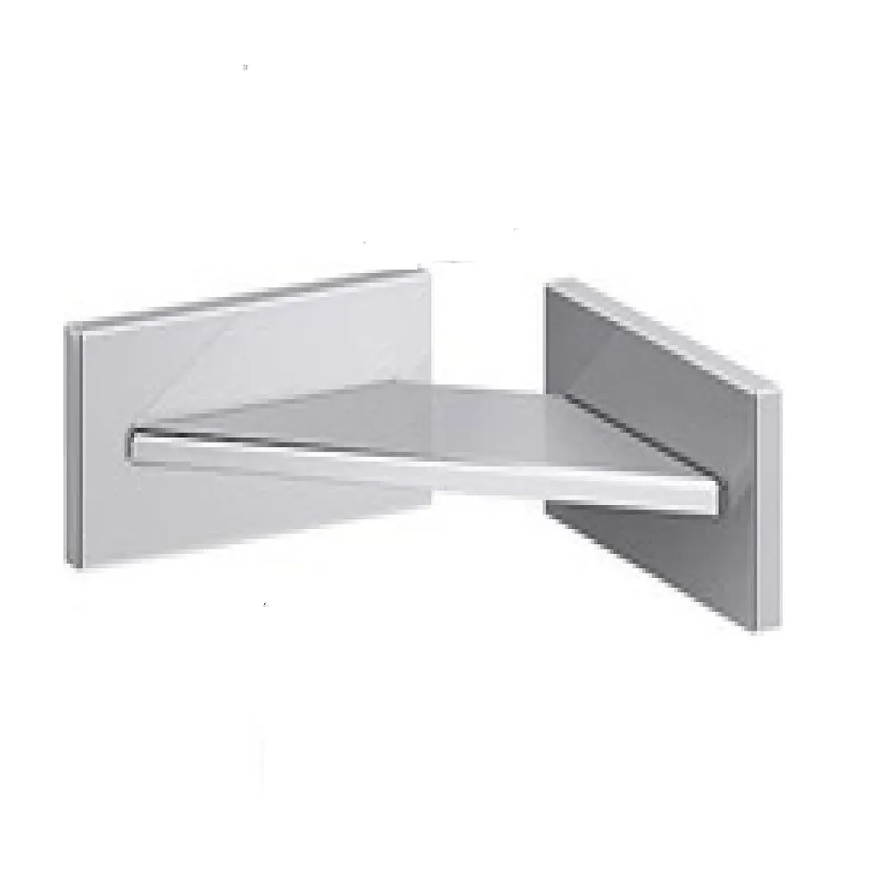 Kohler K-23287-CP Square Foot Ledge, Polished Chrome