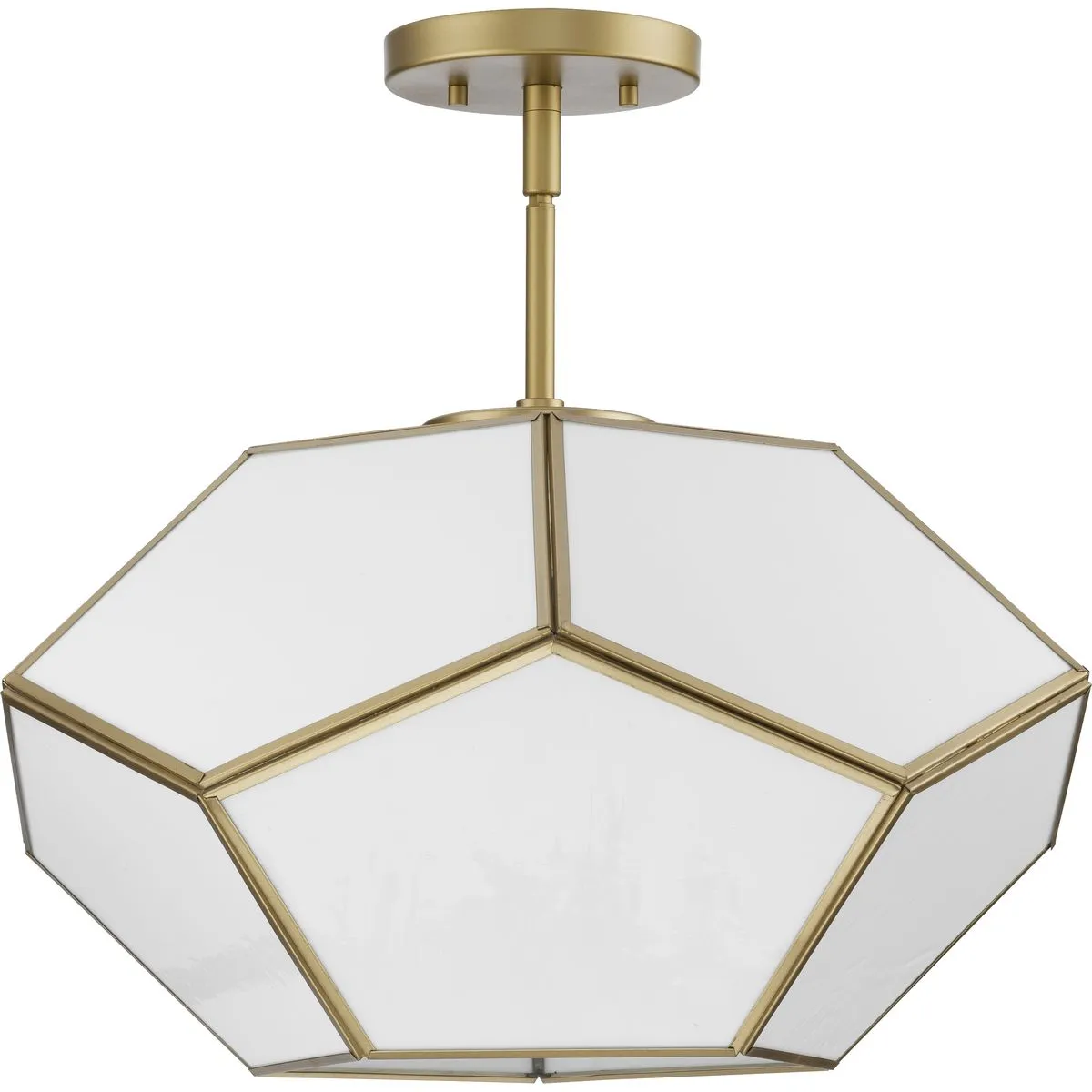 Latham Collection 18 in. Three-Light Flush Mount