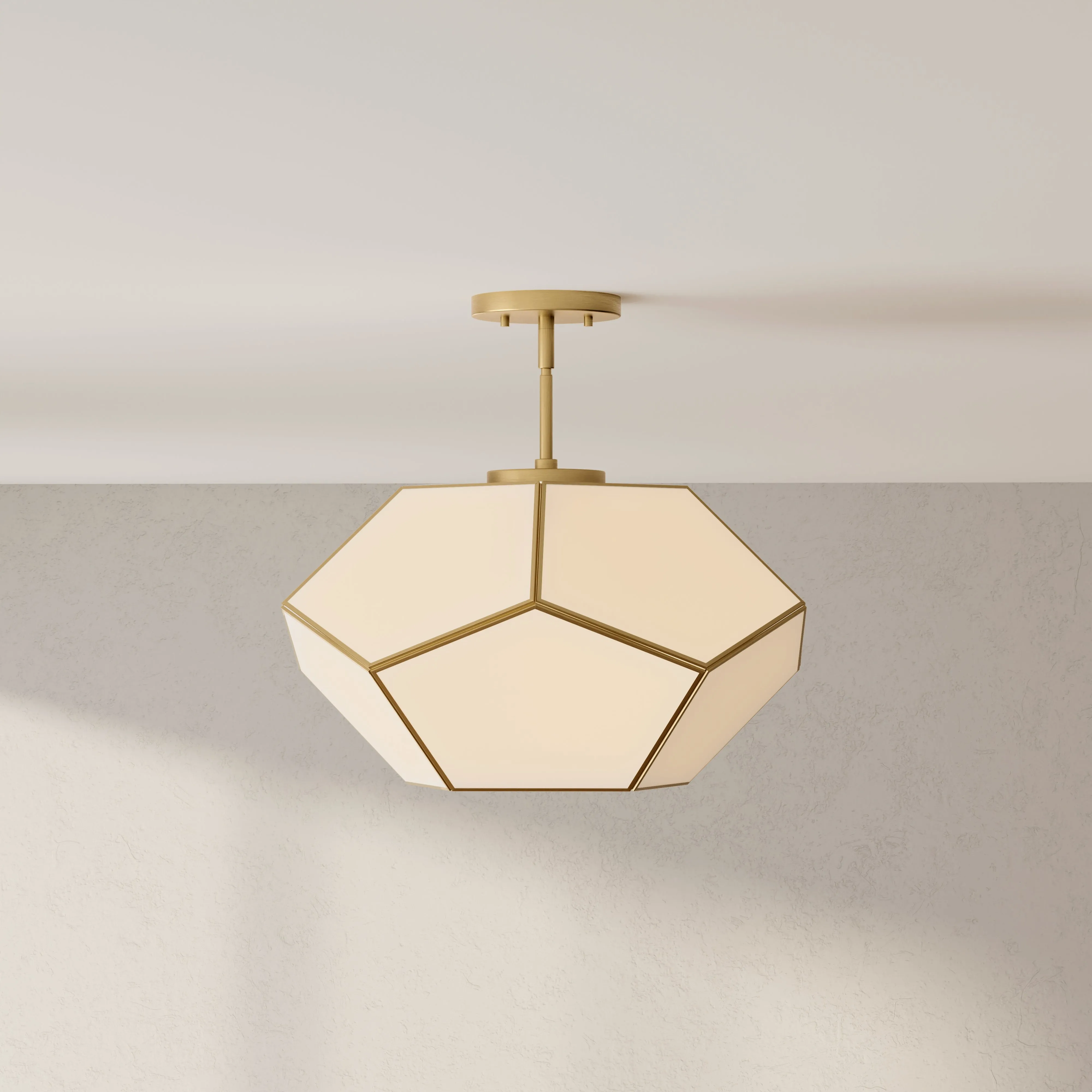 Latham Collection 18 in. Three-Light Flush Mount
