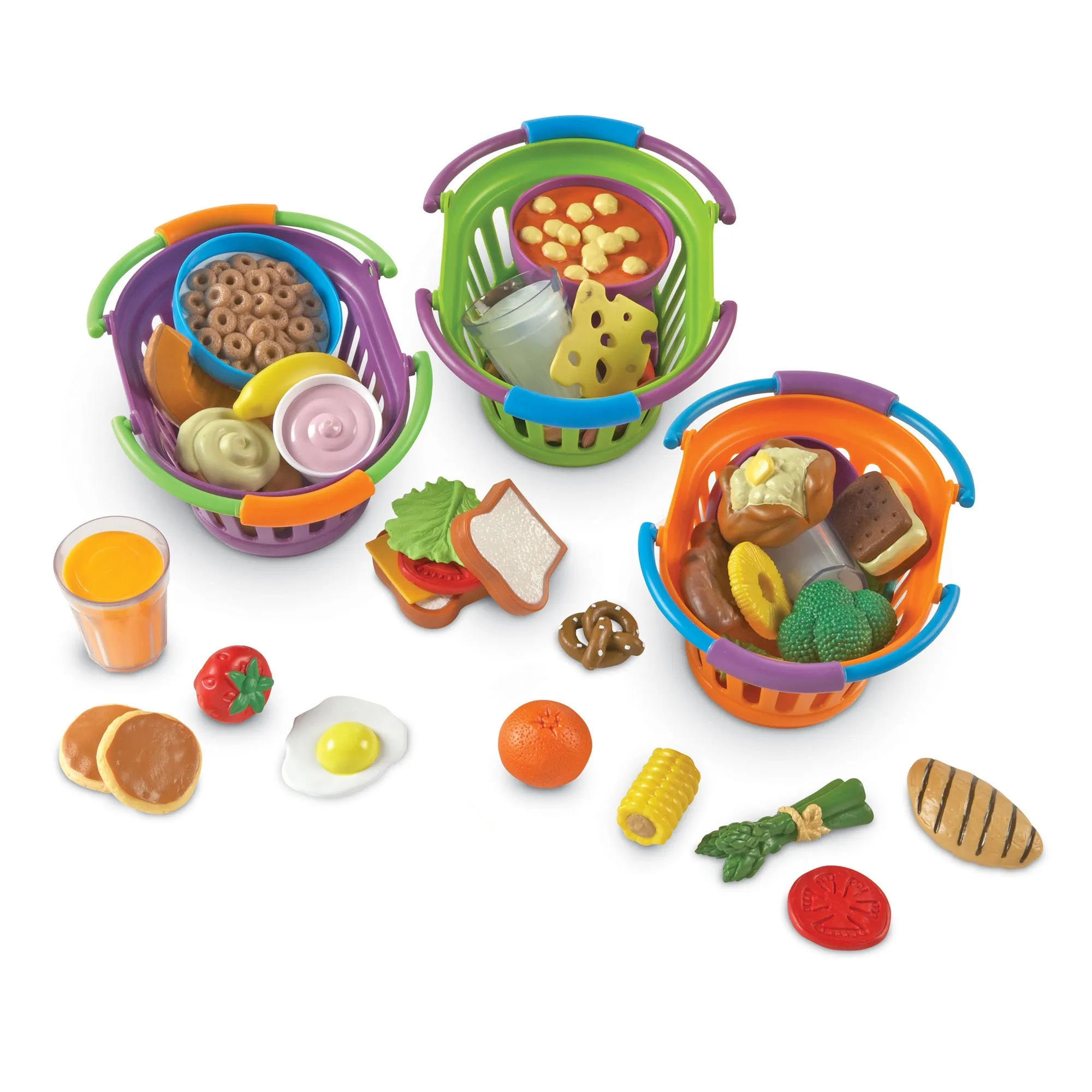 Learning Resources 50-Piece New Sprouts Meals Set - Durable Plastic