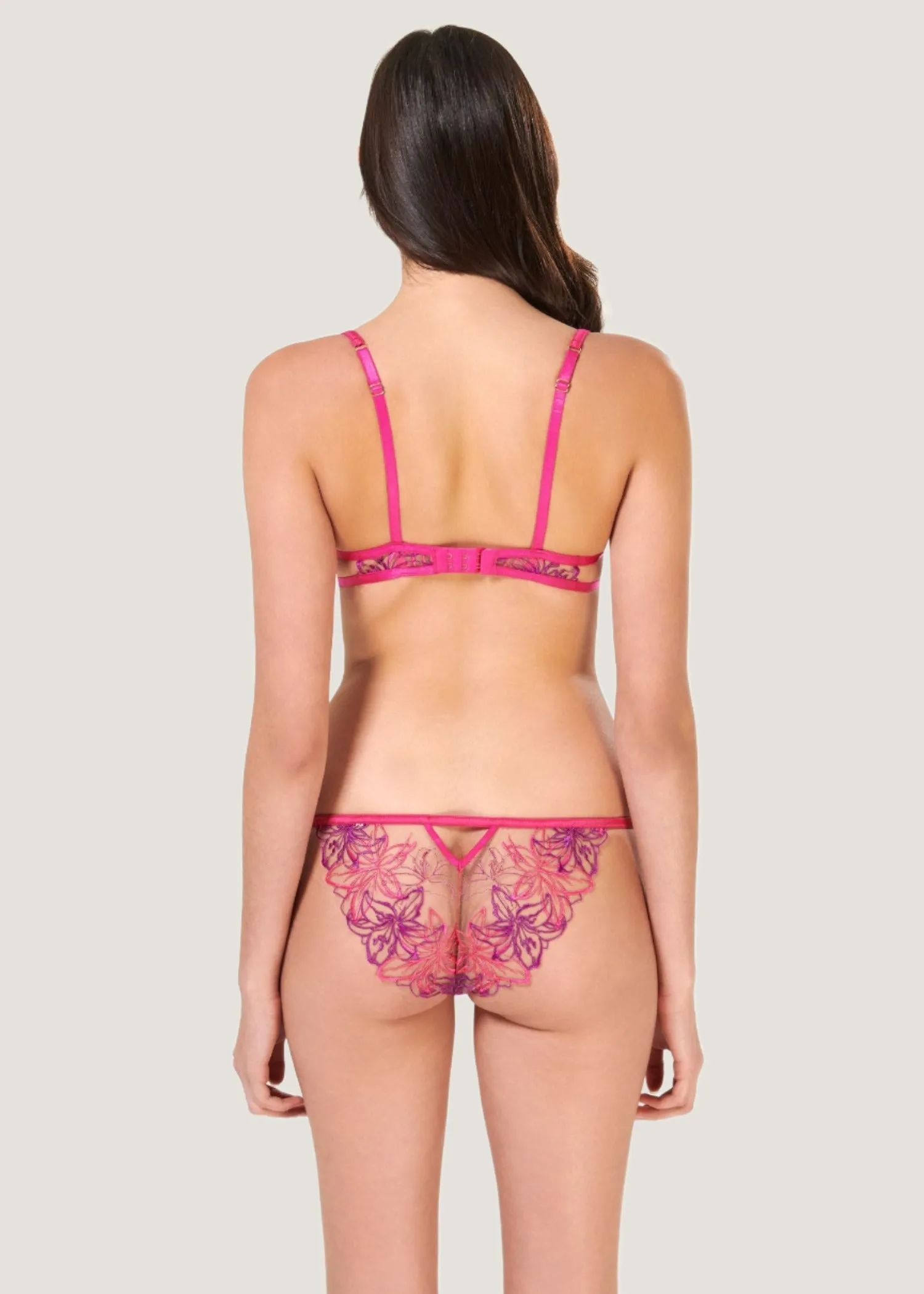 Lilly Wired Bra (Fuchsia / Violet)